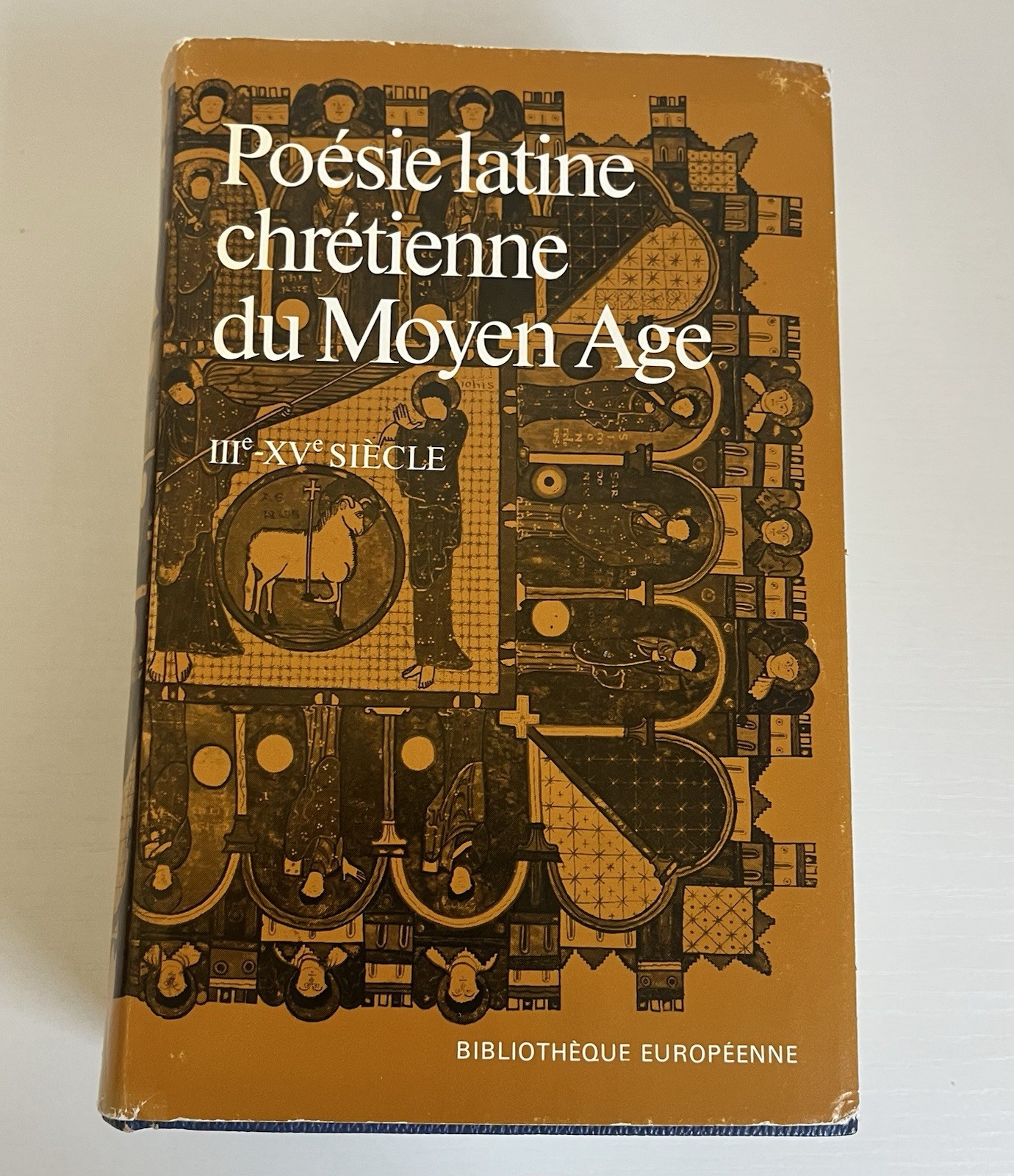 Poesie latine chretienne du Moyen Age Desclee De Brouwer, 1971, HC/DJ