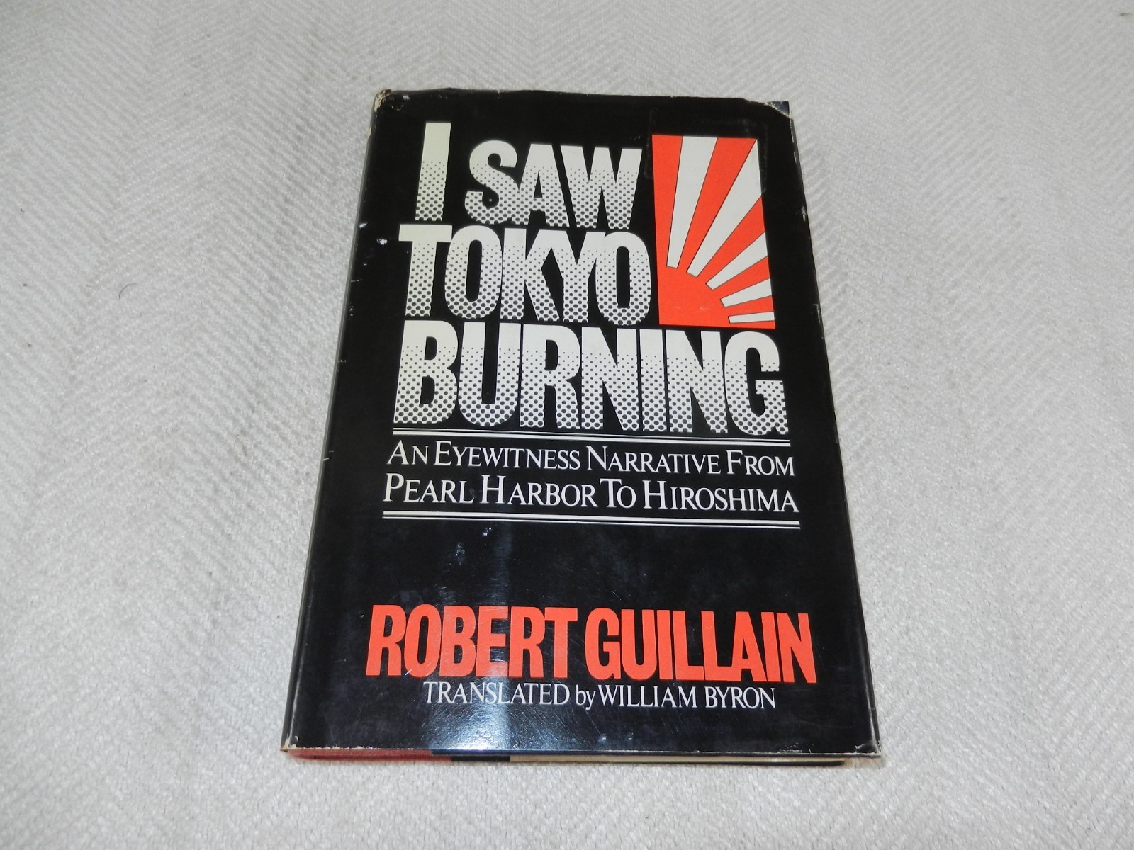 WW II Vichy French journalist in Japan 1941-1945 “I SAW TOKYO BURNING”