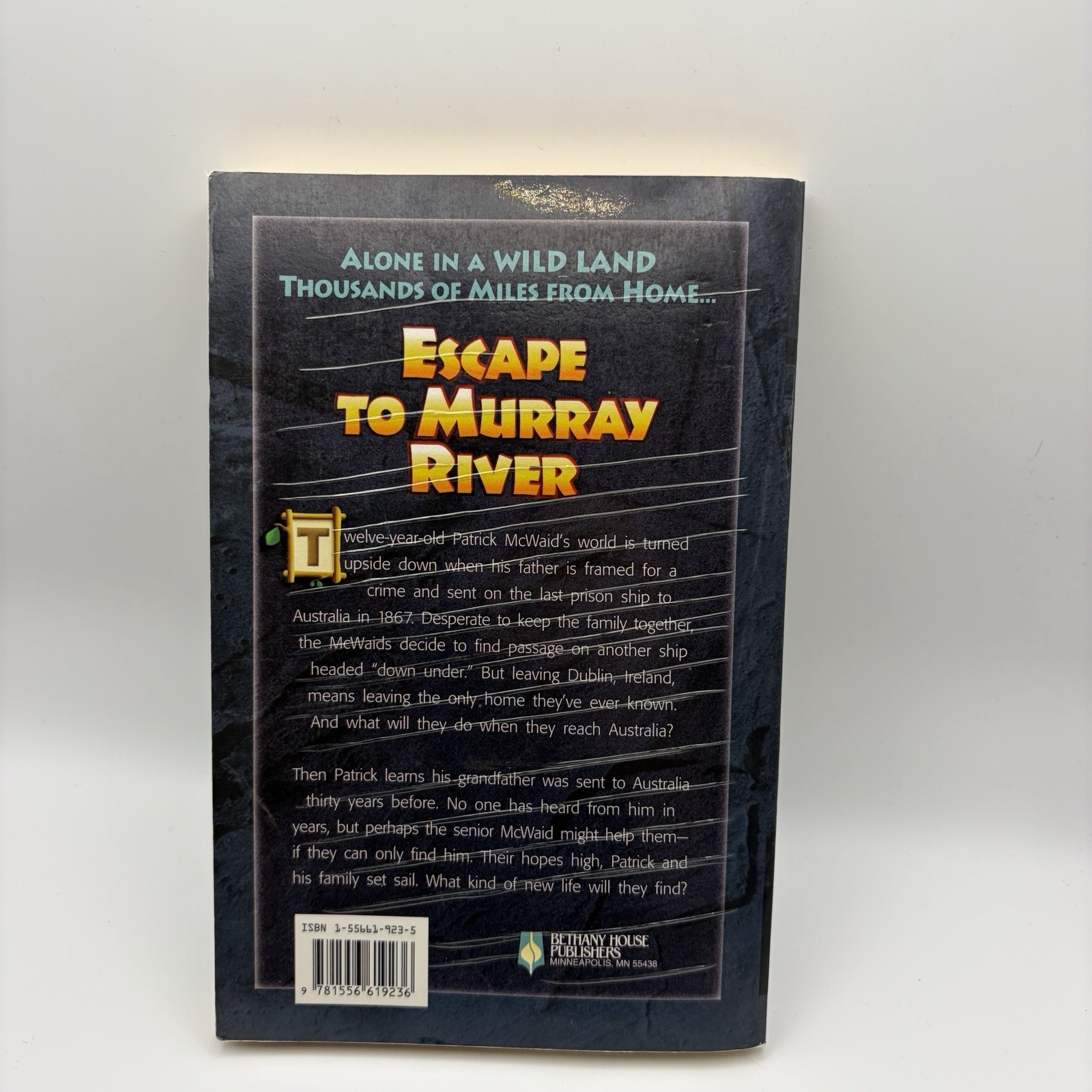 Bethany House Escape to Murray River Trade Paperback 1997 Robert Elmer Fiction