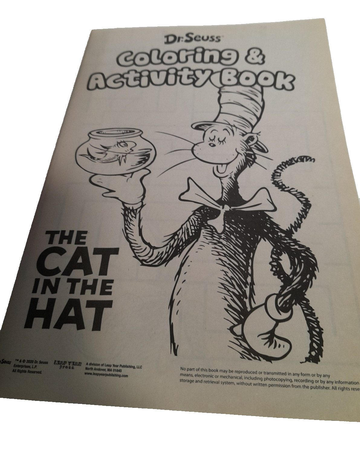 Dr. Seuss 4-In-1 Coloring & Activity Book 320 pages