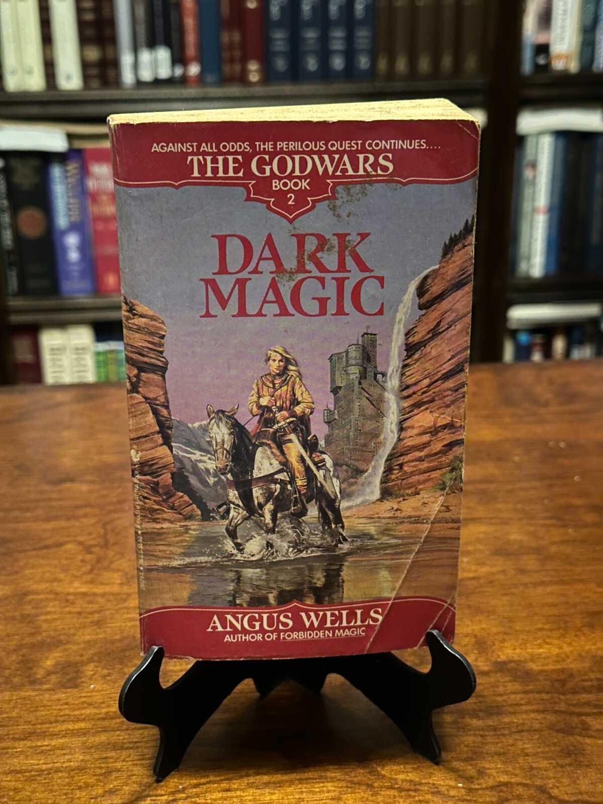 DARK MAGIC by Angus Wells (The Godwars #2)