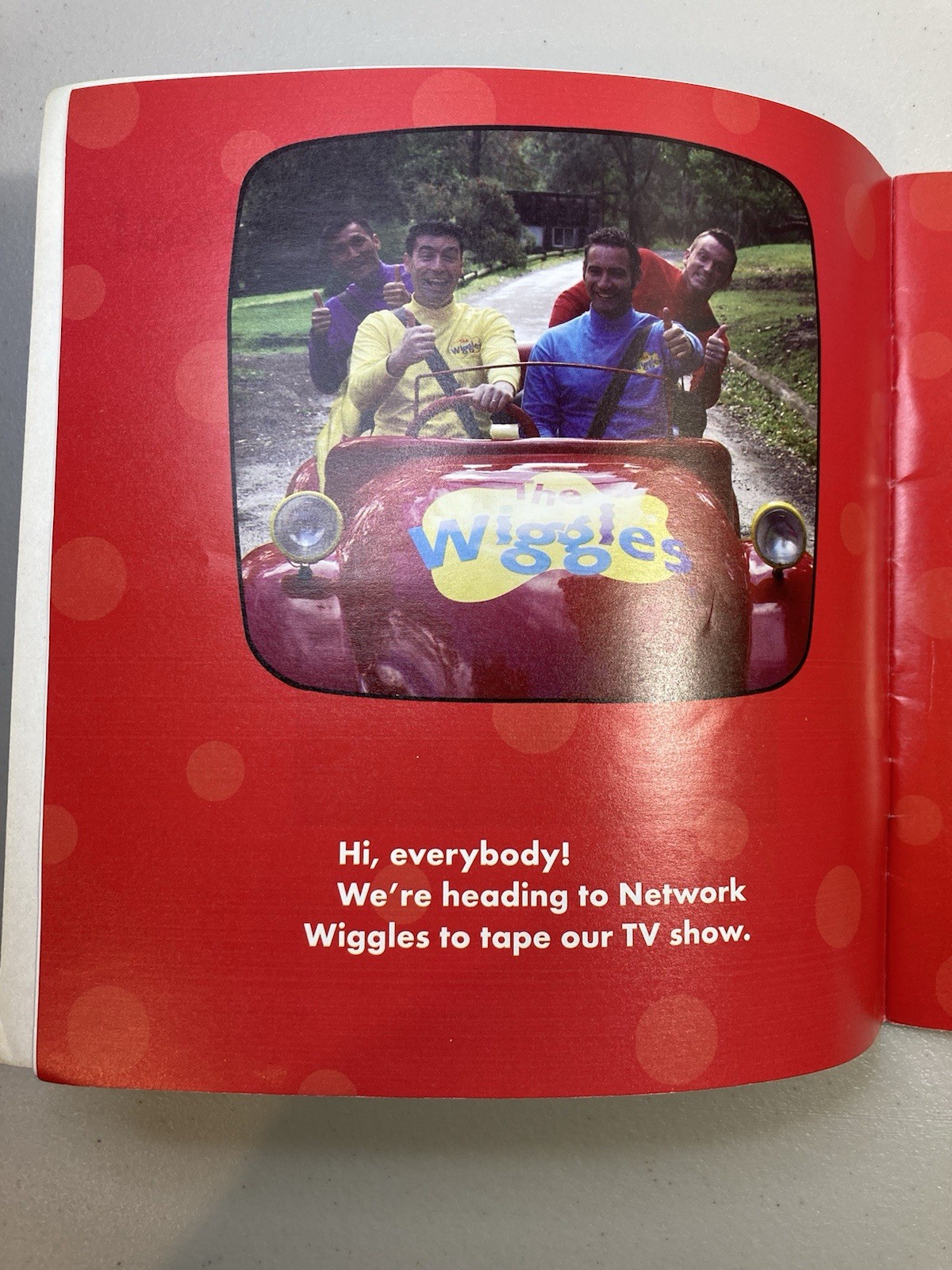 LIGHTS…CAMERA…ACTION! (The Wiggles) Vintage Book Rare