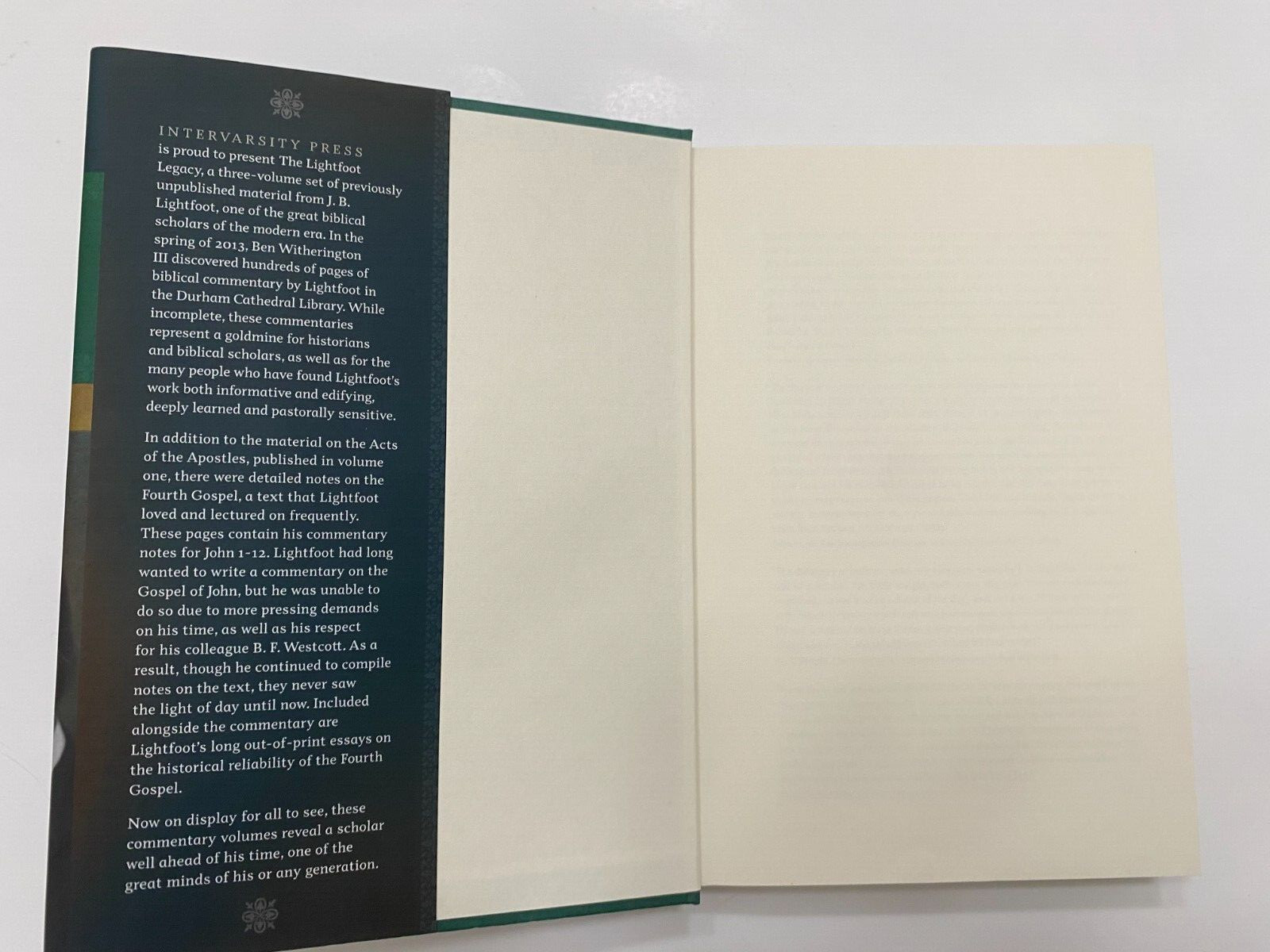 Gospel of St. John Vol 2 Edited by Ben Witherington III (2015, HC/DJ)
