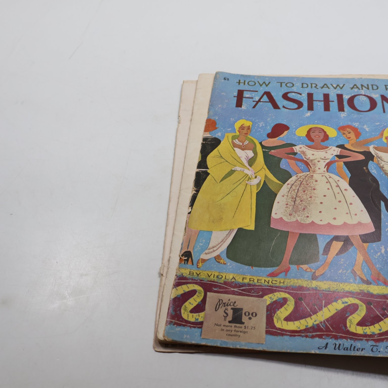 How to Draw and Paint Fashions Viola French Vintage Walter T Foster