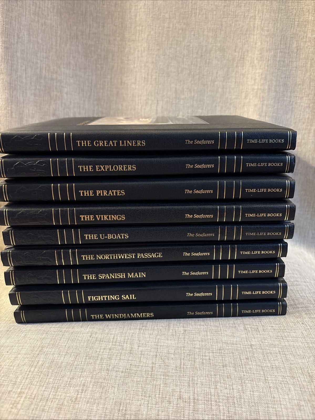 Lot of 9 Vintage 1978 The Seafarers Time-Life Books Hardcover