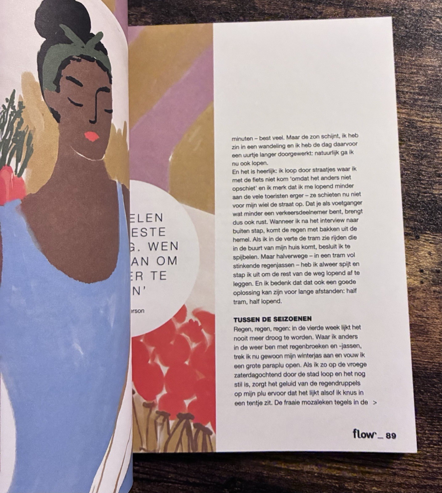 Flow Magazine Special Edition Issue “Calm Down” Paperbook in Dutch Language