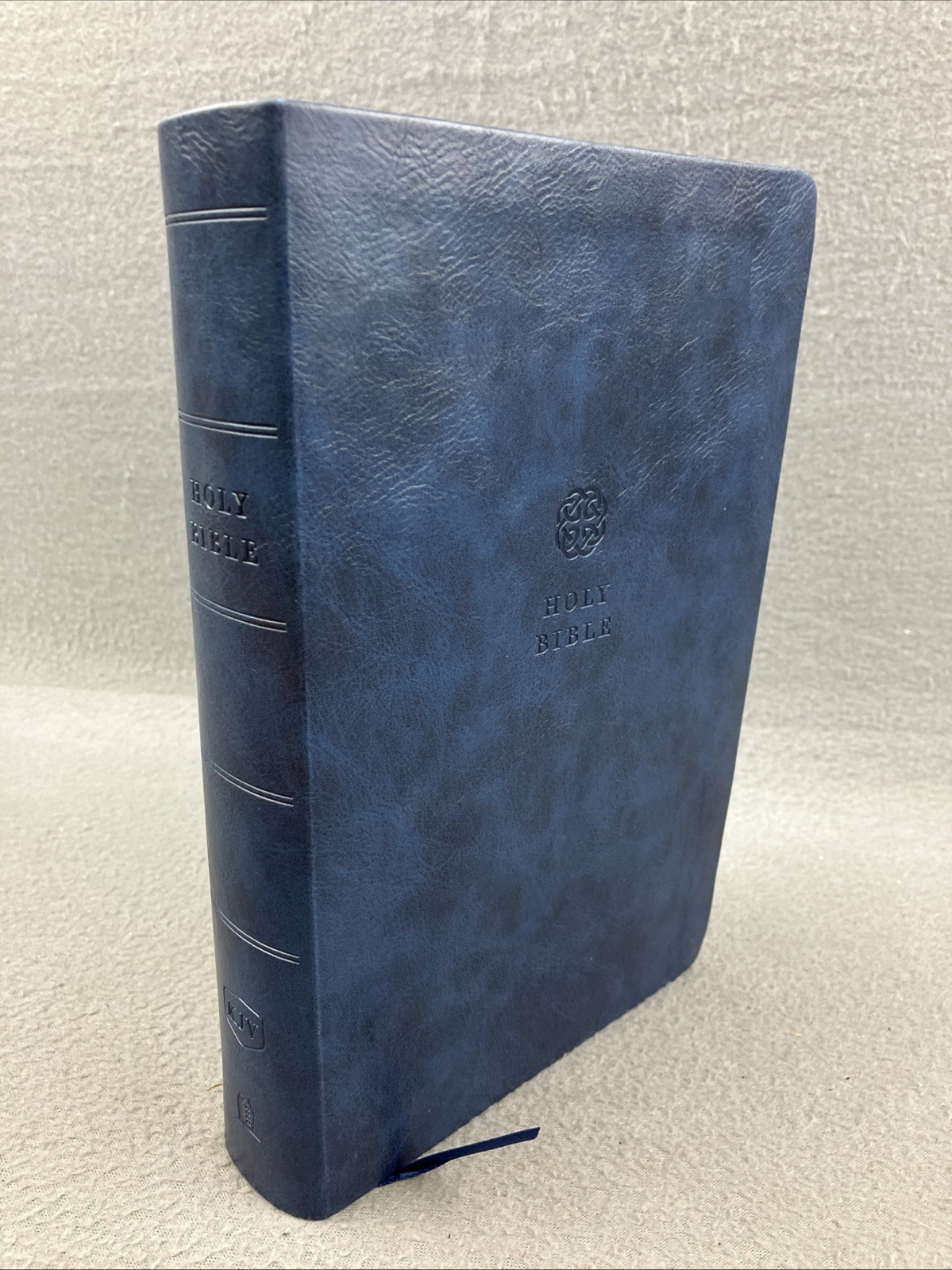 KJV Reference Bible Thomas Nelson Giant Print Red Letter Navy Leathersoft