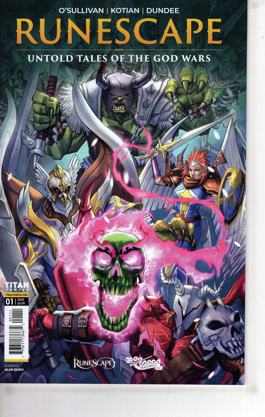 Runescape Untold Tales God Wars #1 Cover A Alan Quah (Mature)