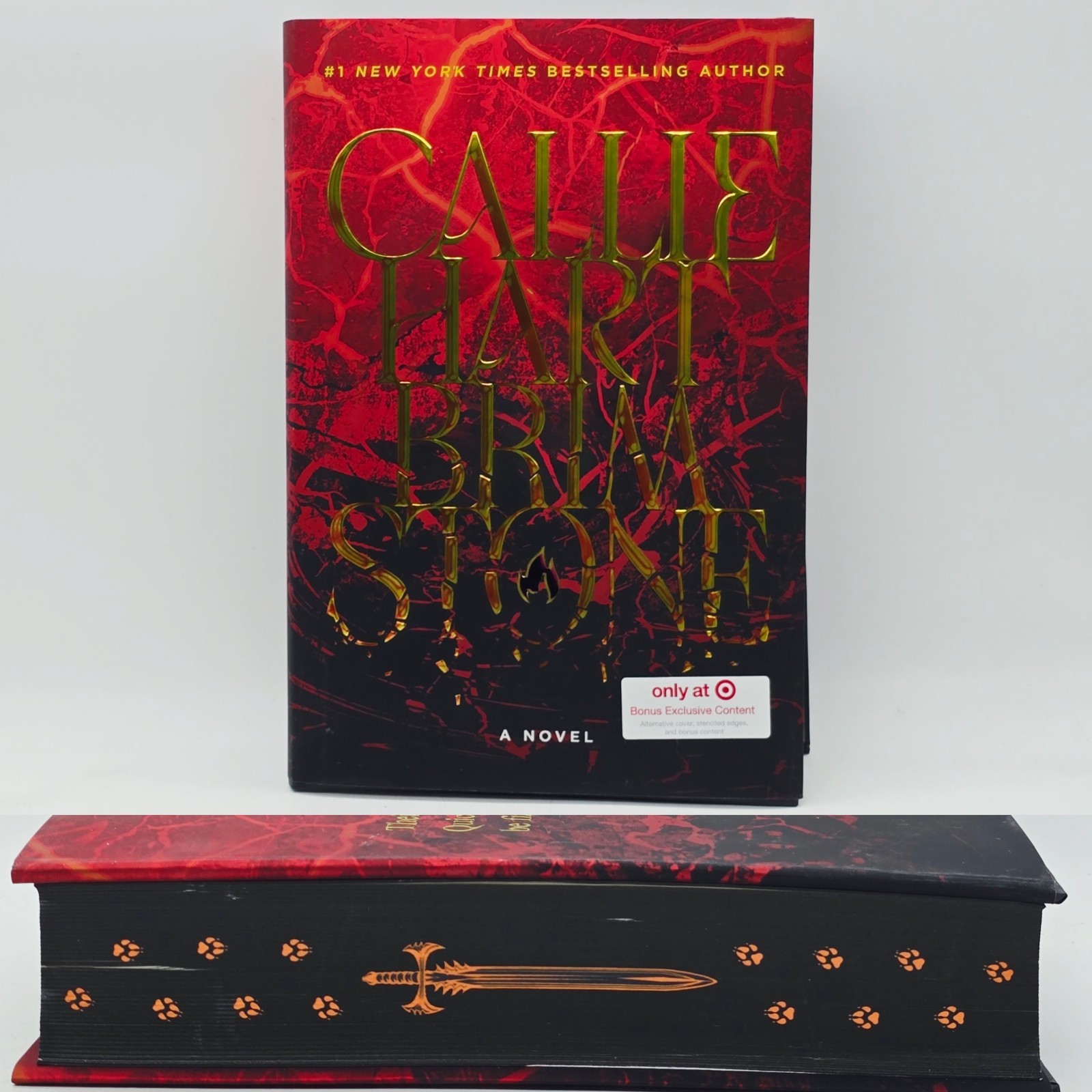 *Brimstone Target Exclusive Edition Callie Hart (Hardcover) Painted Pages READ!