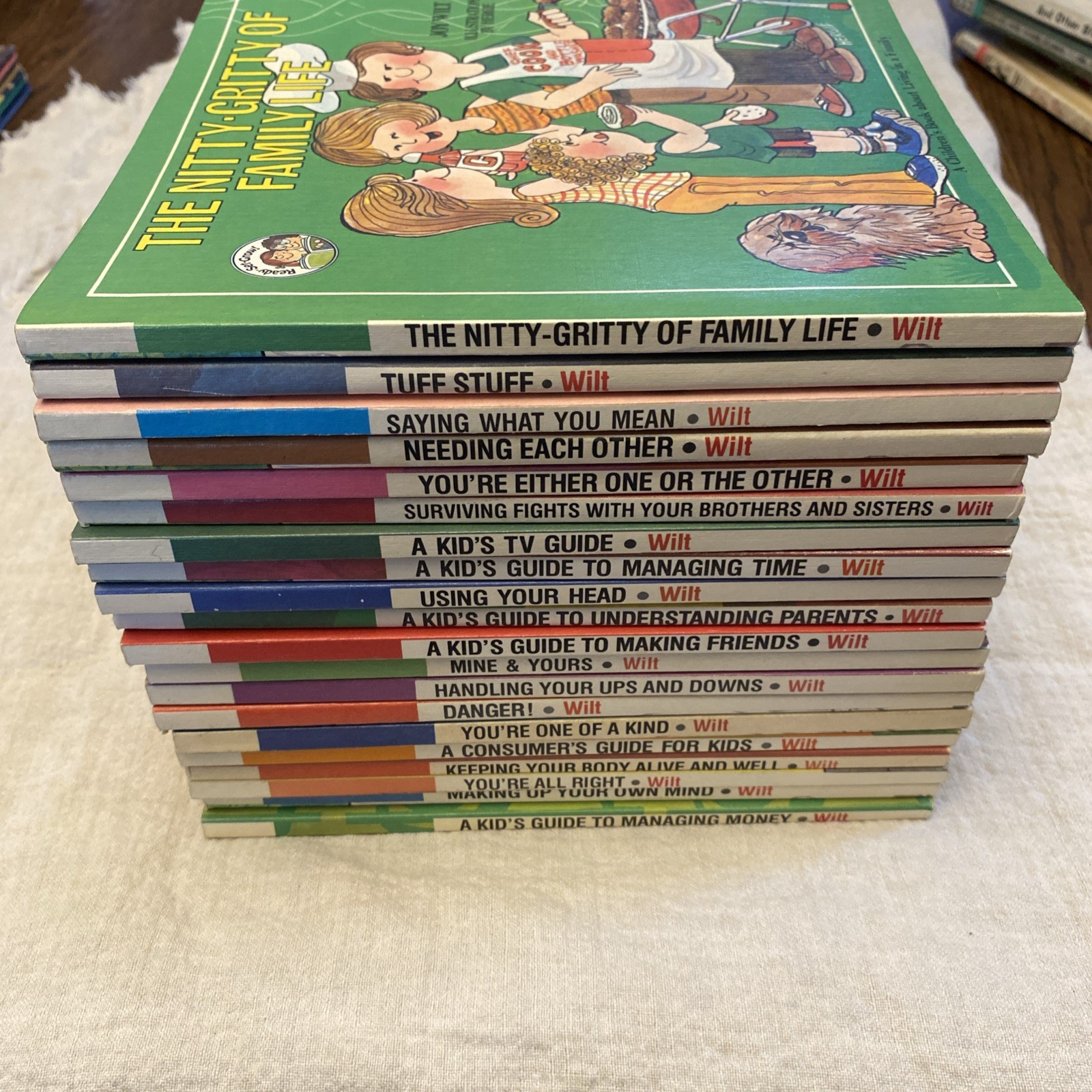 Joy Wilt Book Lot Of 20 Vintage Children’s Learning And Growing Books