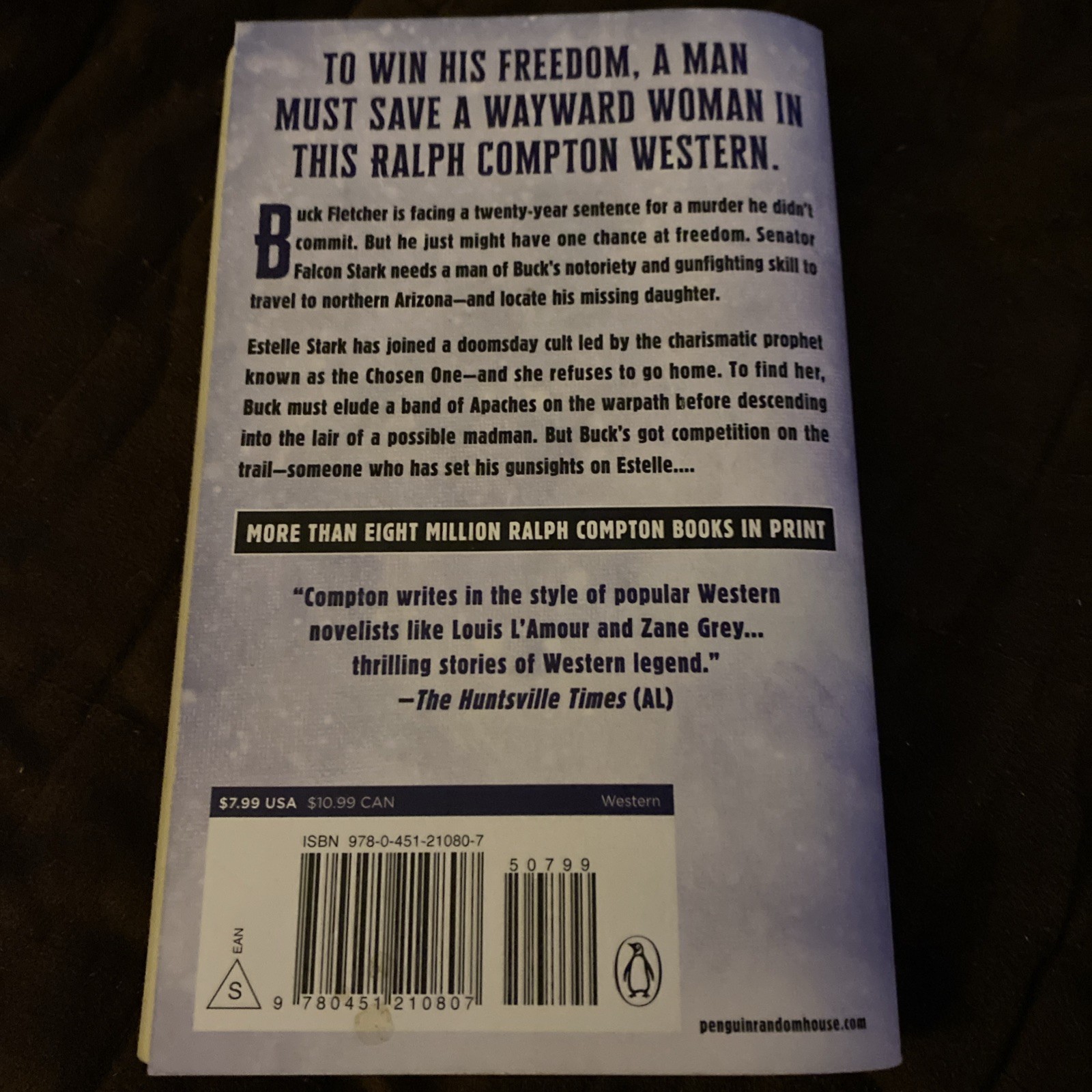 Doomsday Rider Novel Written By Ralph Compton 280 Pages
