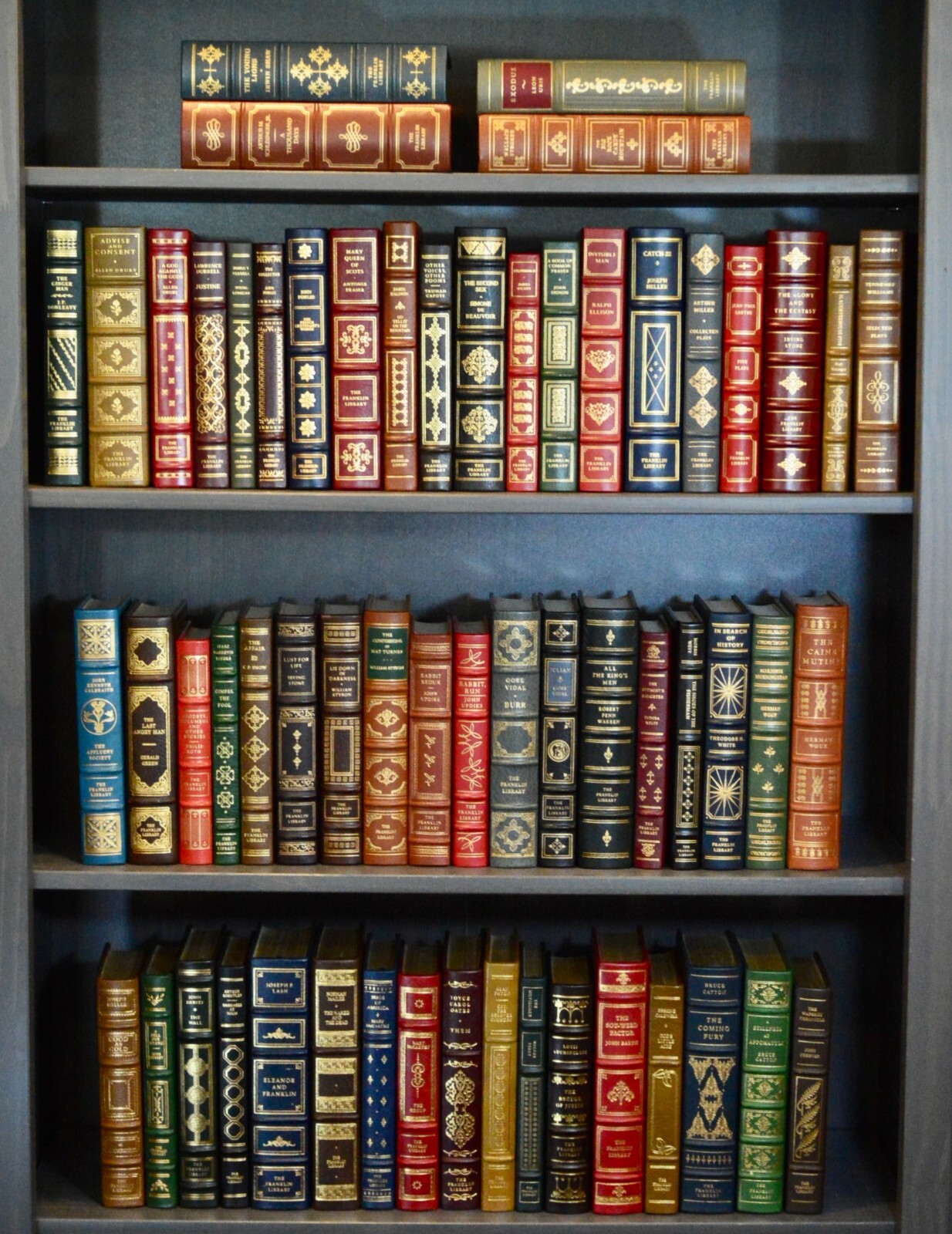 NEW BOOKS ADDED!! SIGNED FIRST EDITIONS – Franklin Library Leather – FINE!
