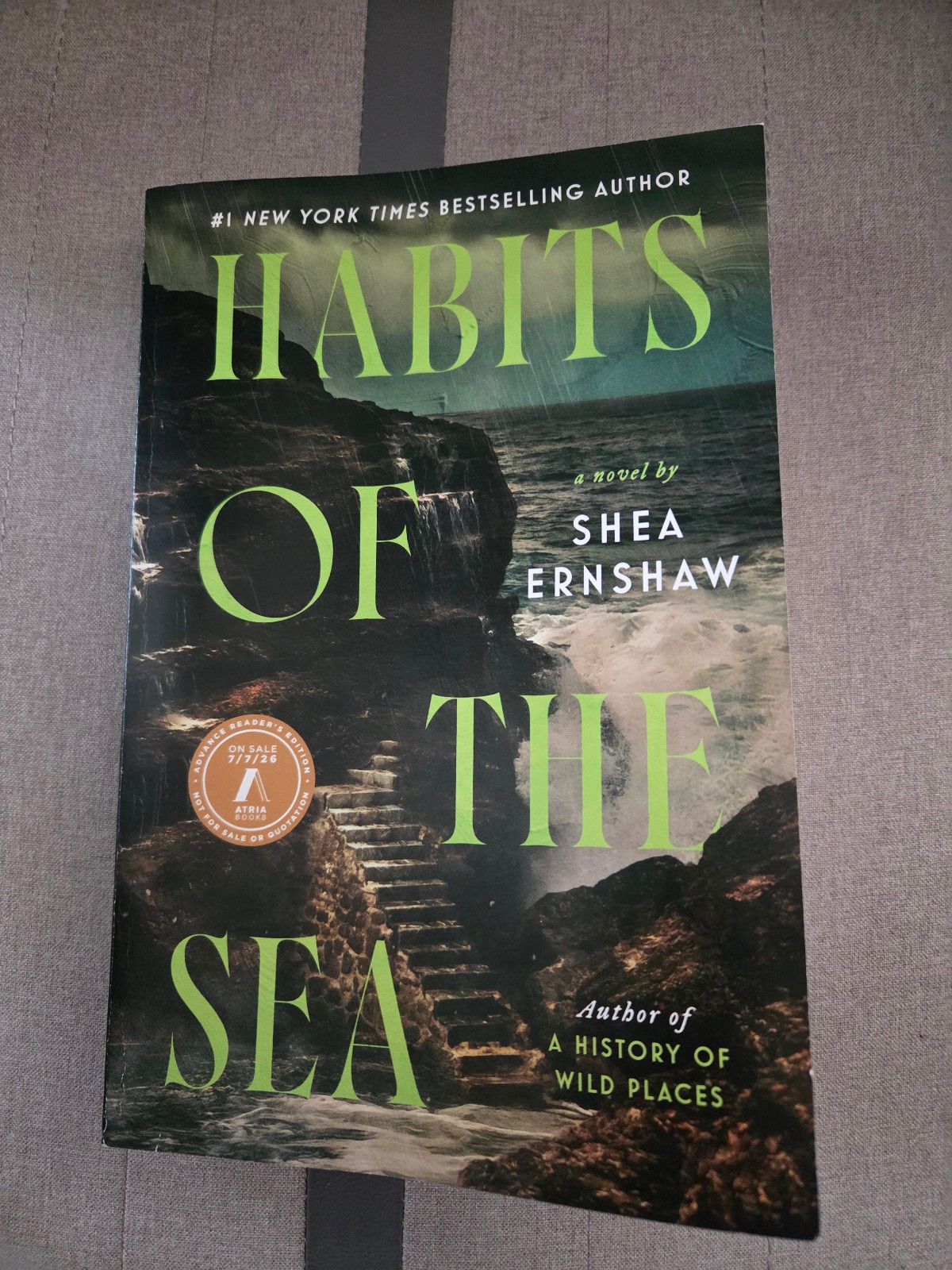 Habits of the Sea Shea Ernshaw Paperback ARC Pub. July 7, 2026