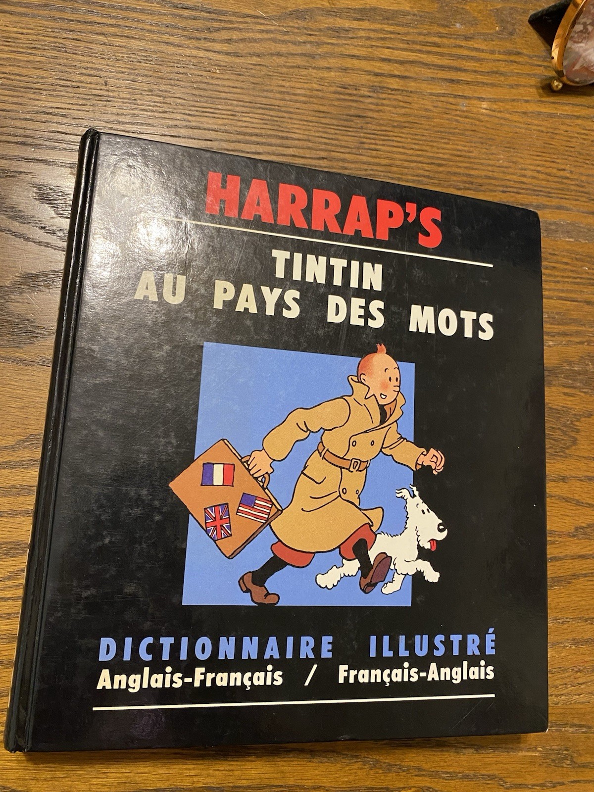 Harrap’s Tintin French Illustrated Dictionary: English-French/French-English Oop