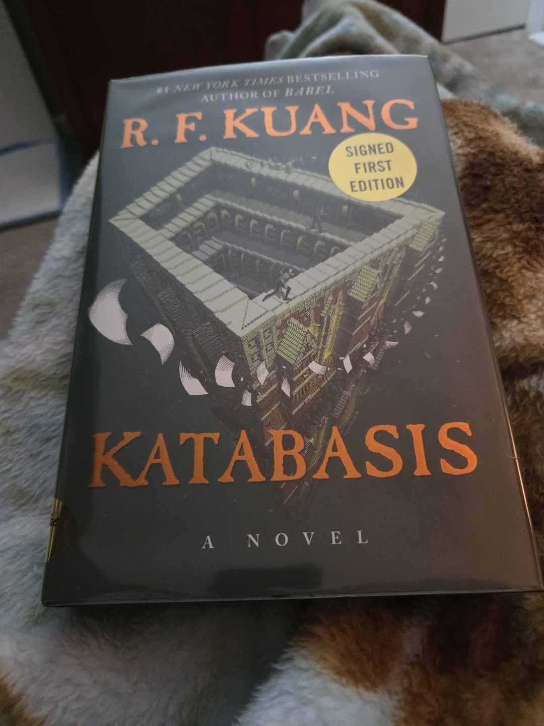 R. F. Kuang~Katabasis~1st Edition 1st Print~Signed~gorgeous Sprayed Edges