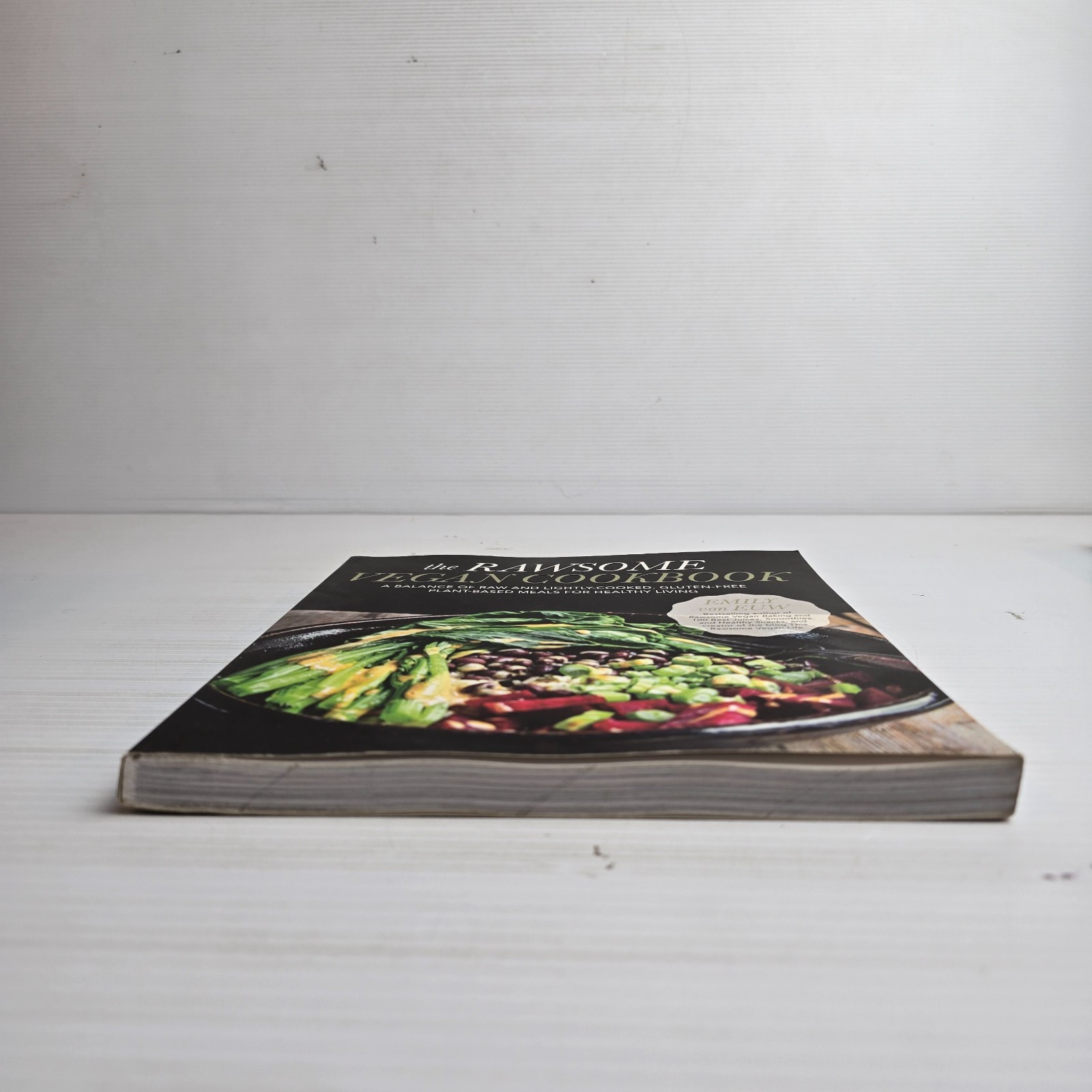 Rawsome Vegan Cookbook by Emily von Euw 2015 Trade Paperback