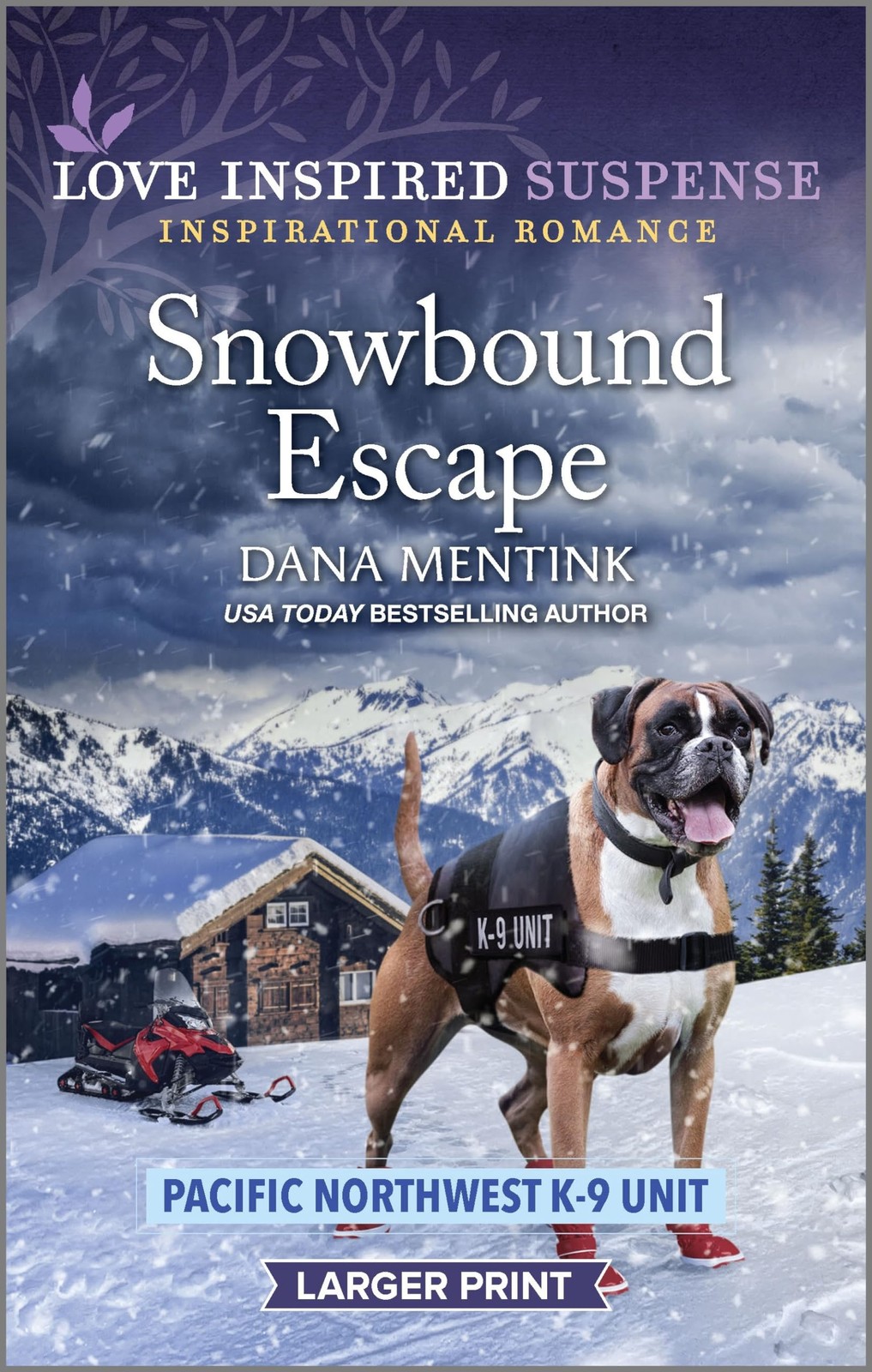 Snowbound Escape (Pacific Northwest K-9 Unit, 8) – mass market paperback Men…