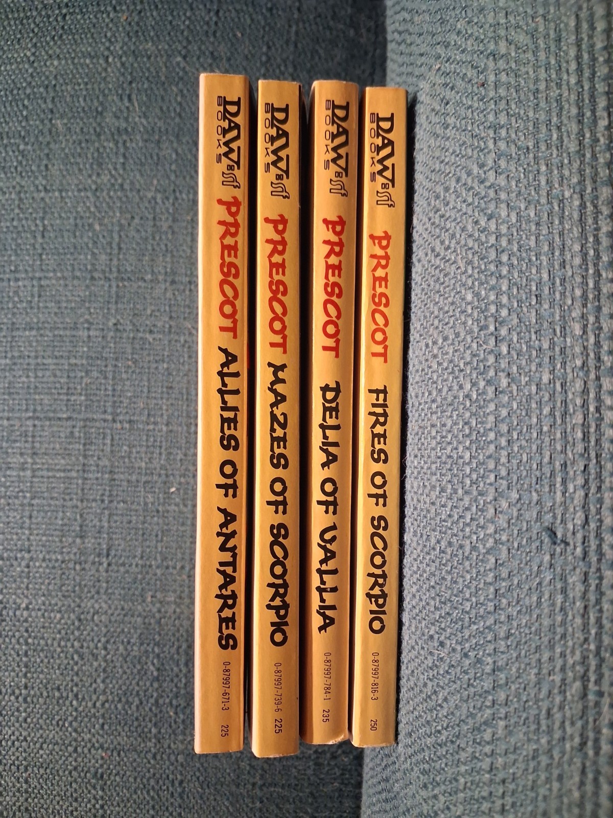 Alan Burt Akers DAW Fantasy Paperbacks DRAY PRESCOT Lot of 4 26-29 UNREAD