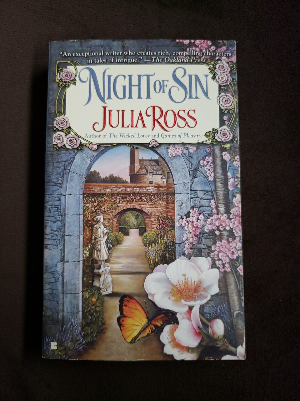 Night of Sin by Ross, Julia Paperback Book 323 Pages