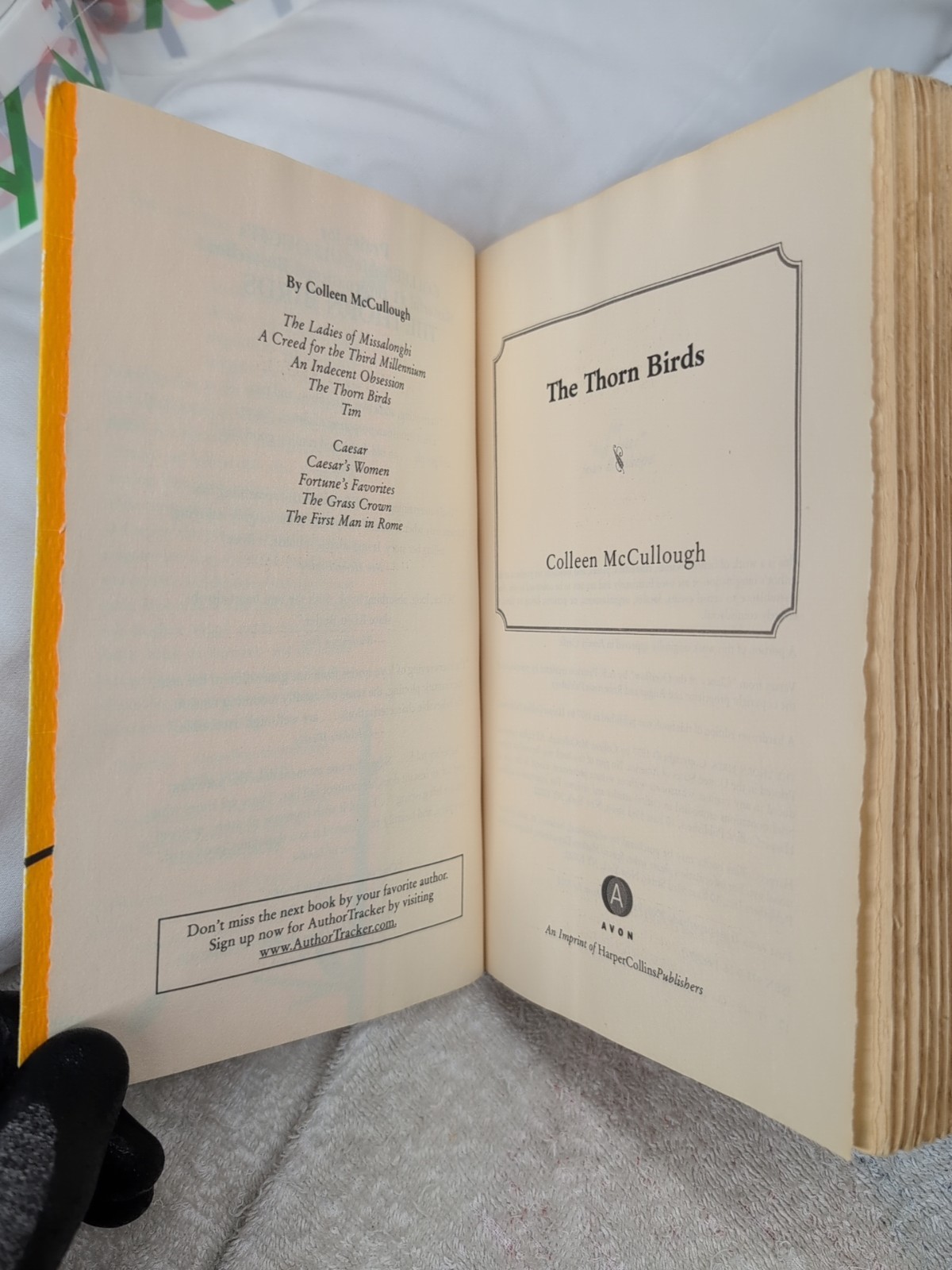 MIDDLEMARCH Collector’s Edition Slipcase + THE THORN BIRDS by Colleen McCullough
