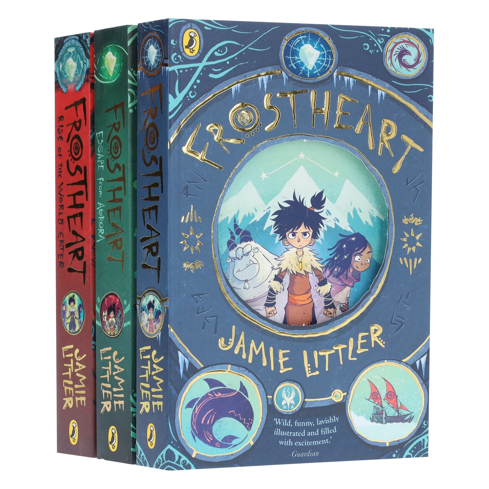 Frostheart Trilogy By Jamie Littler 3 Books – Ages 8-12 – Paperback