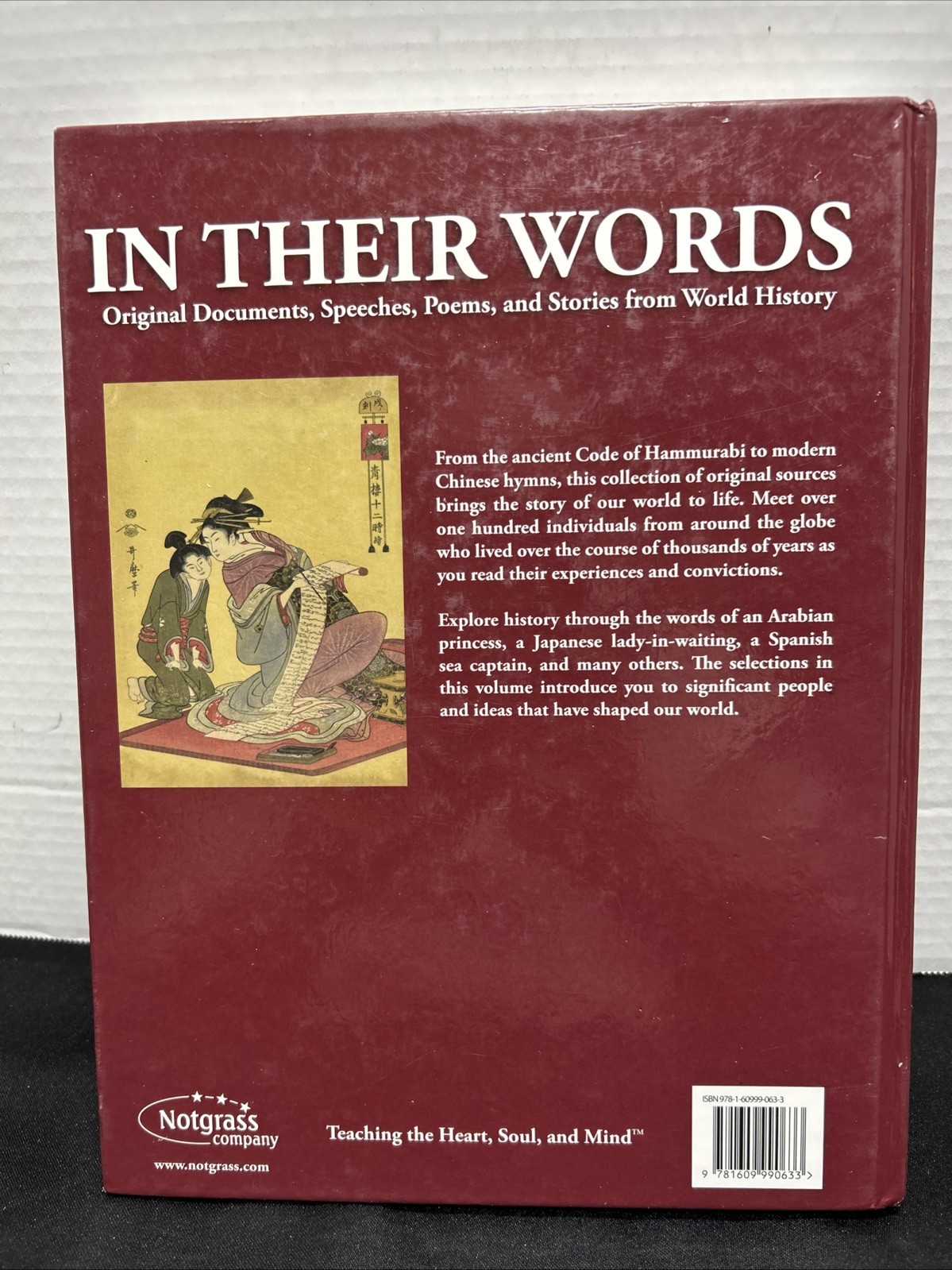 In Their Words – Hardcover, by Ray Notgrass – Very Good