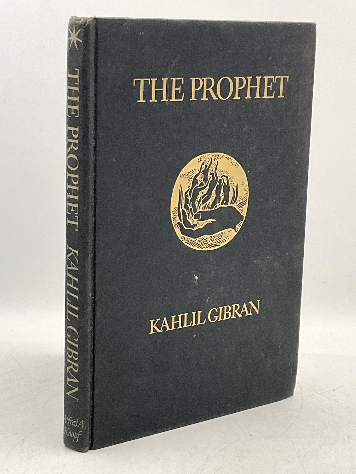 THE PROPHET Kahlil Gibran 1925 Hardcover Alfred A. Knopf Borzoi