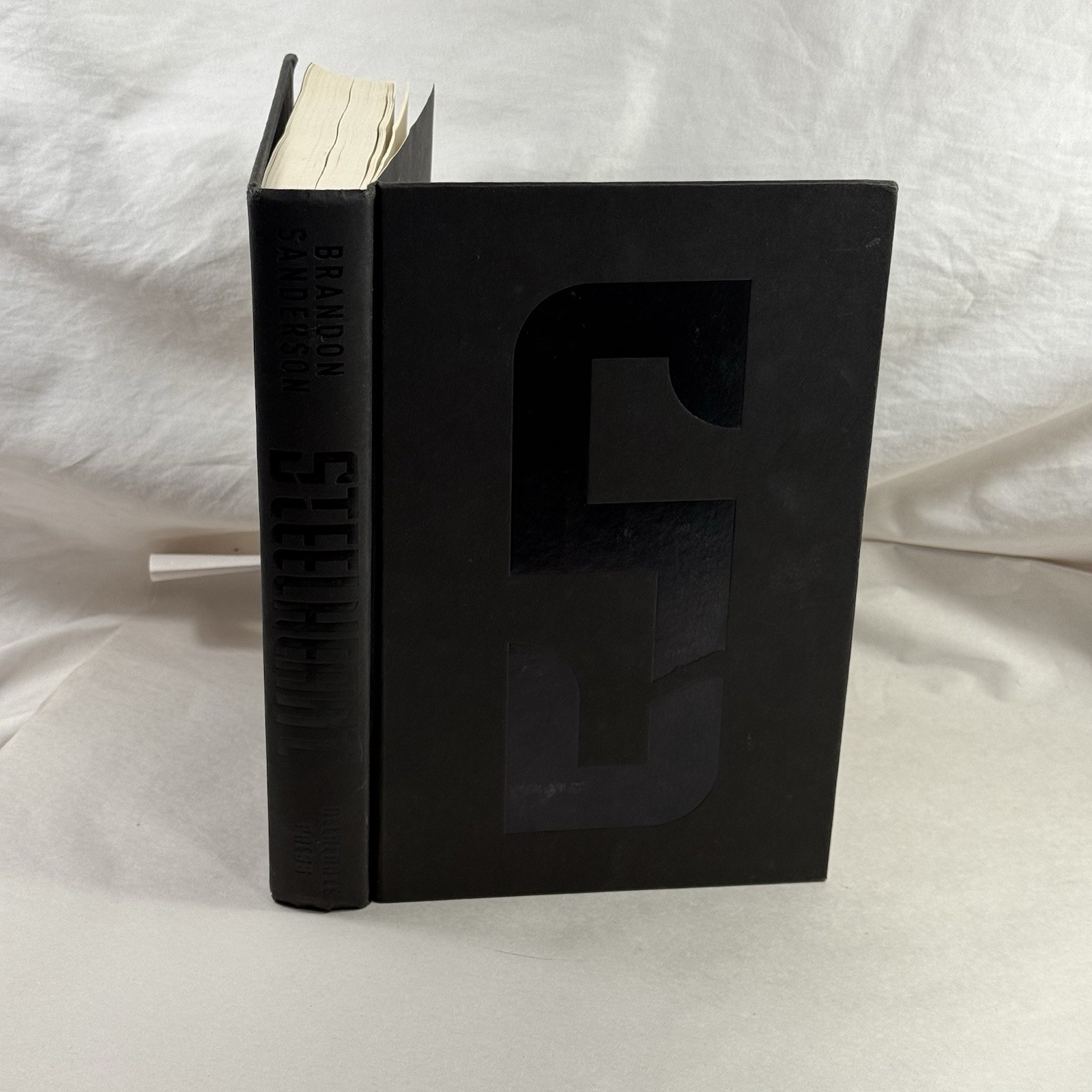 1st Edition Steelheart By Brandon Sanderson First Print HC Book Distopian Scifi