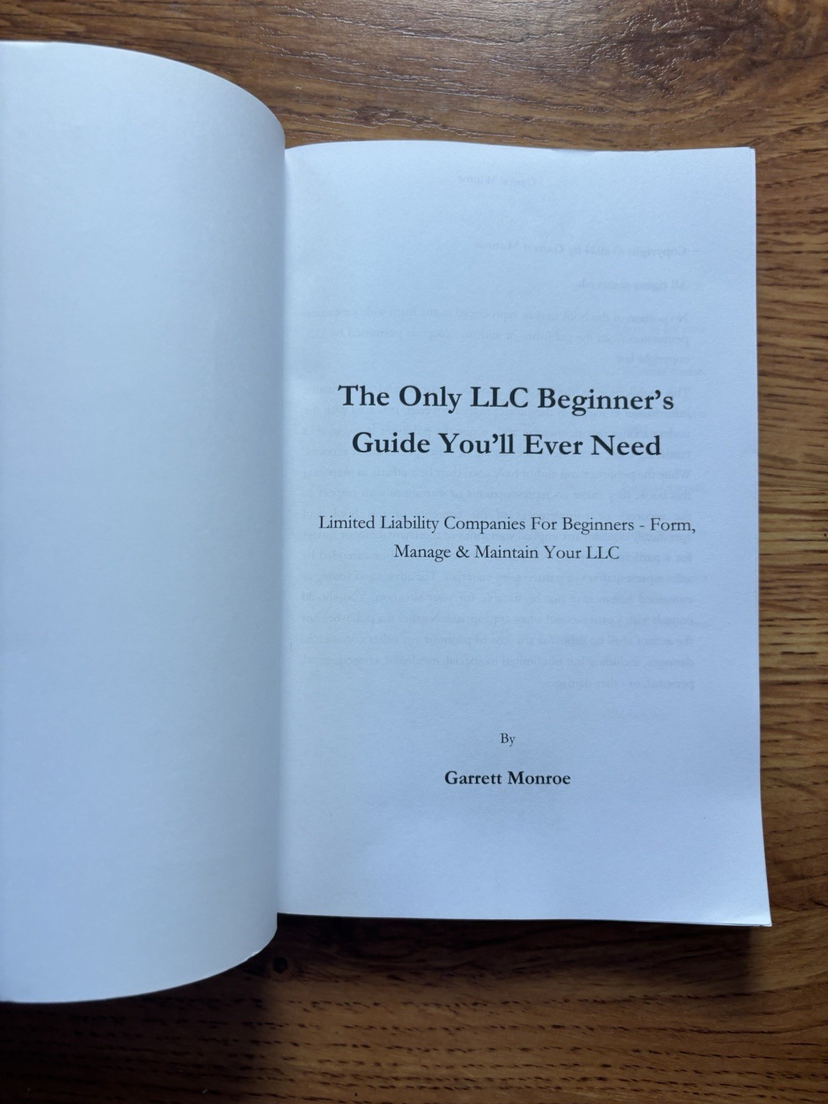 The Only LLC Beginners Guide Youll Ever Need: Limited Liability Companies For Be