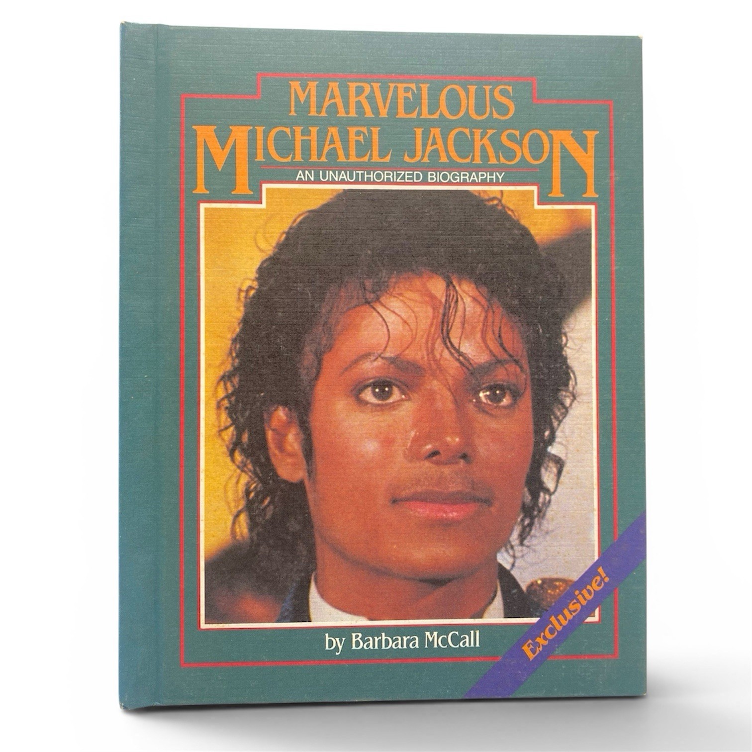 Marvelous Michael Jackson Barbara McCall 1984 Weekly Reader Hardcover Biography