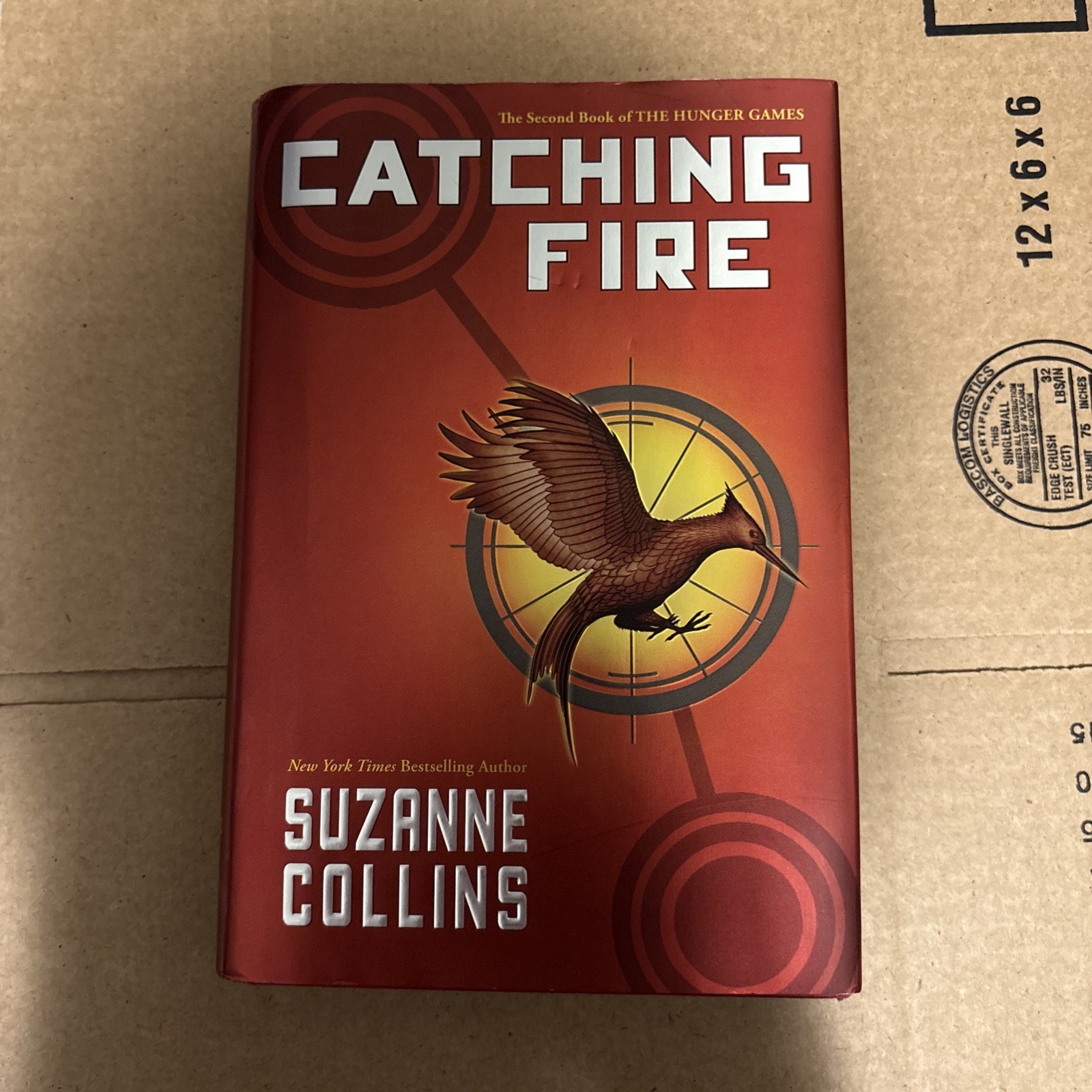 Catching Fire by Suzanne Collins 1st Edition First Printing 2009 Hardcover