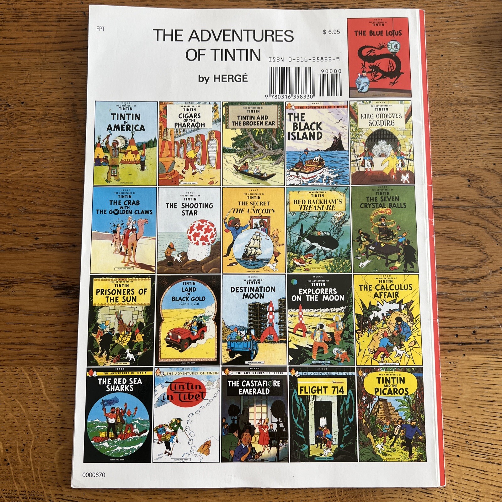 Land Of Black Gold (The Adventures of Tintin) ~ Herge softcover NEW