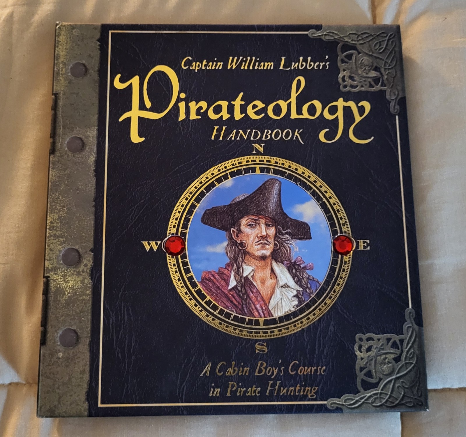 Pirateology Handbook by William Lubber Hardcover Adventure Ages 9-12 Book
