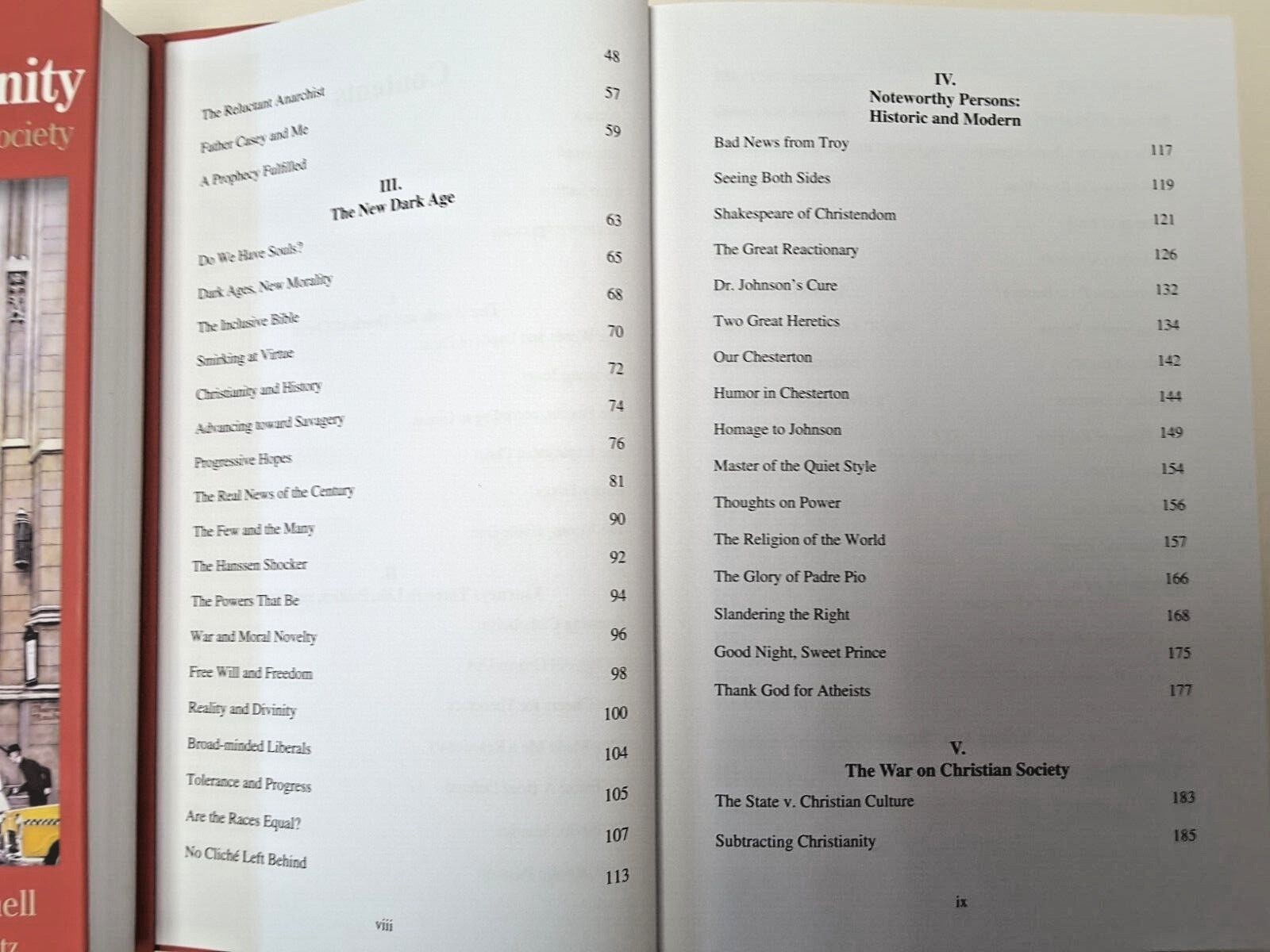 Subtracting Christianity Essays on American Culture and Society by J Sobran RARE