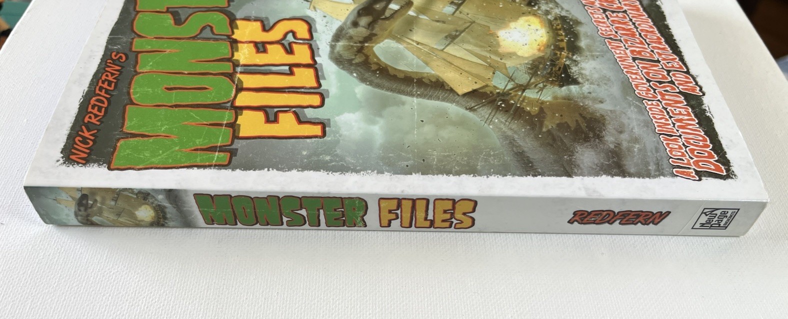 Monster Files Children’s Paperback Book by Nick Redfern