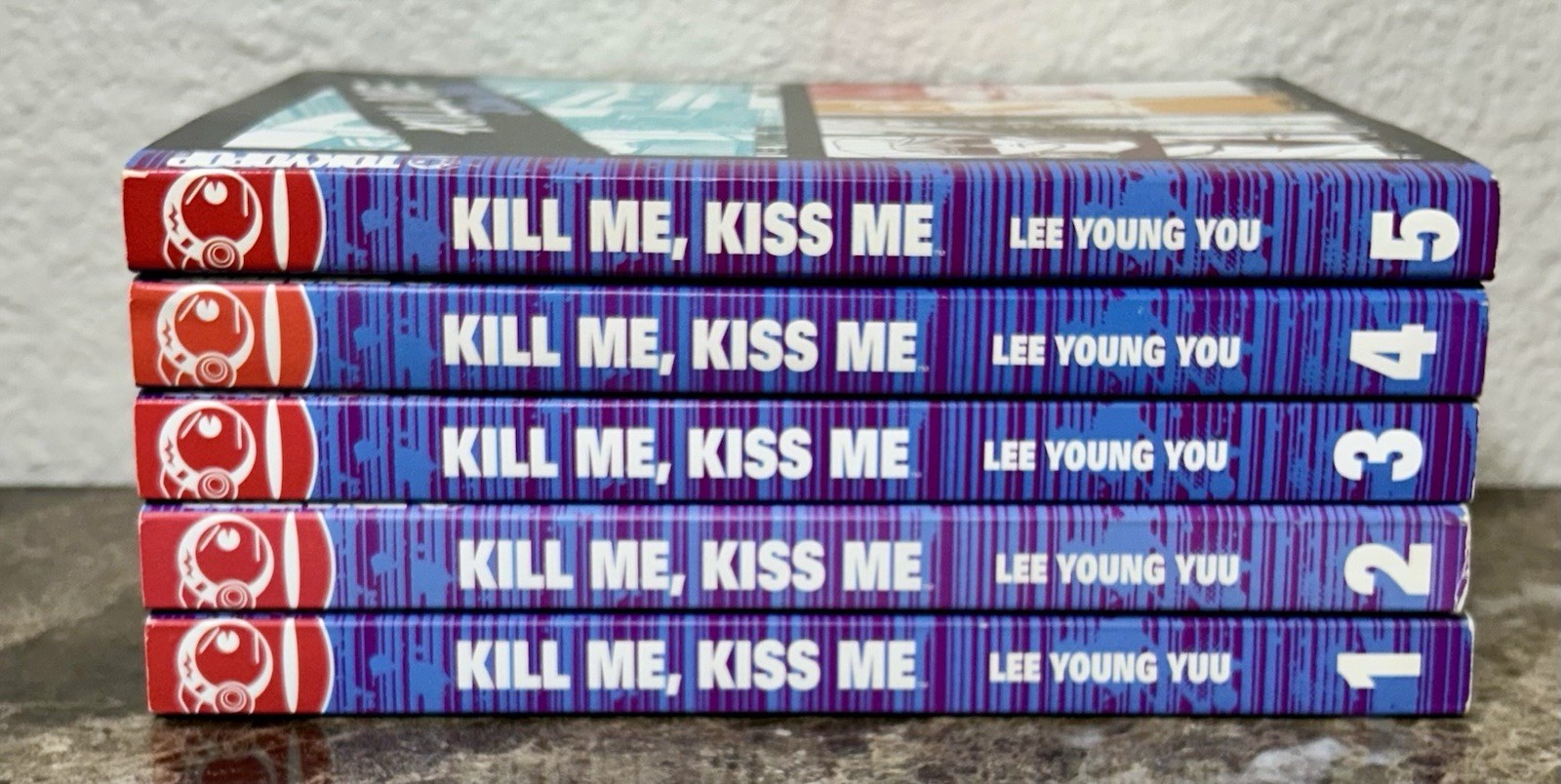 Kill Me Kiss Me Manga 1 2 3 4 5 Complete Set 1-5 1st Print TOKYOPOP Lee Young Yu