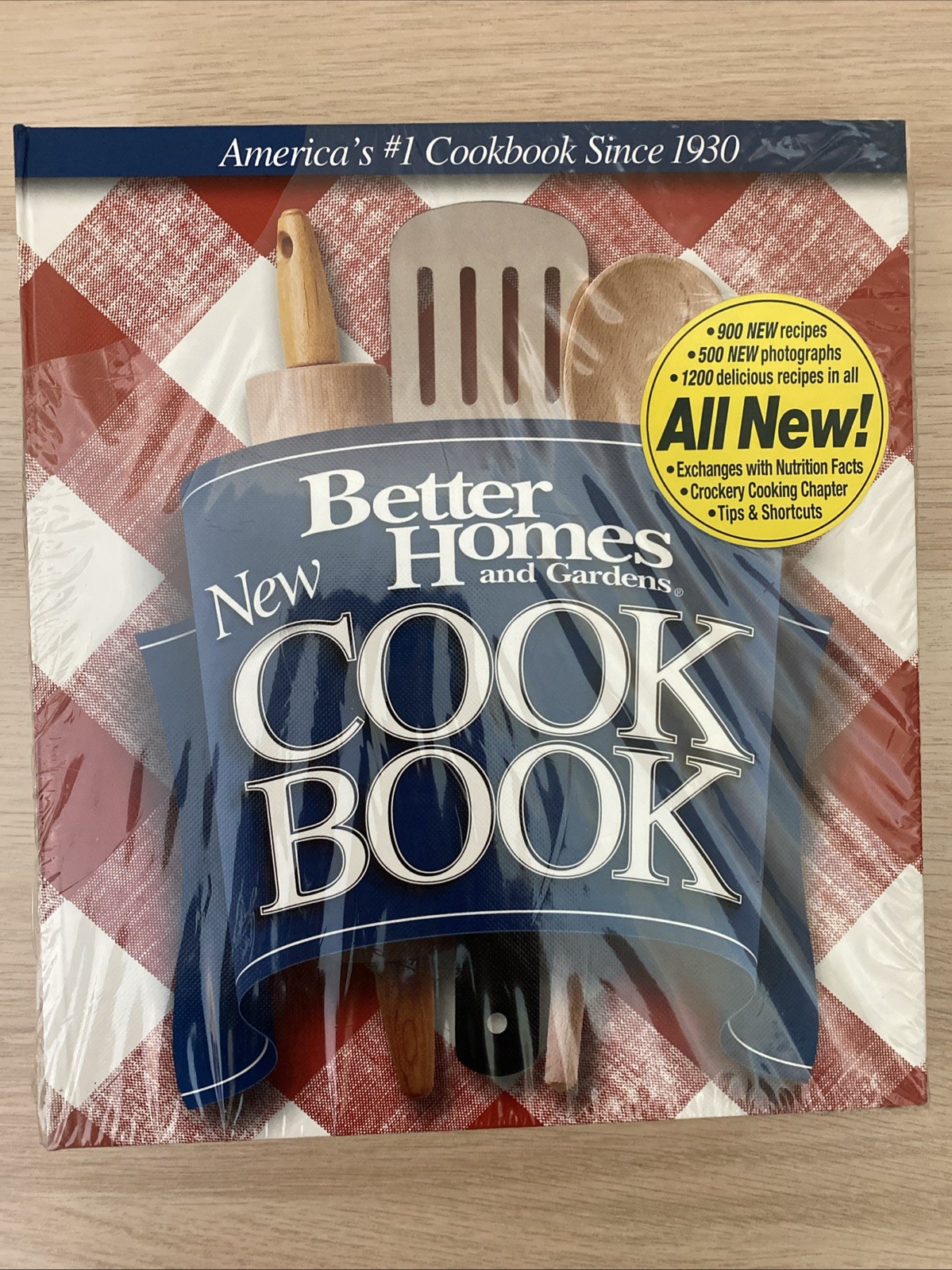 SEALED Better Homes and Gardens New Cook Book 12th Edition New 5-Ring HC