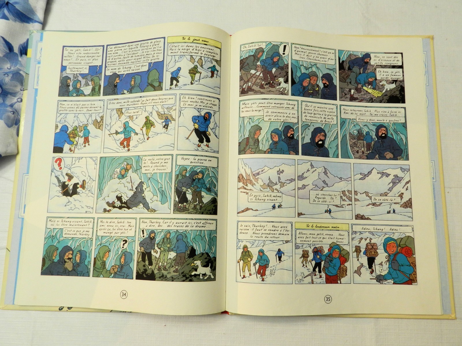 Hergé Les Aventures de Tintin, Tintin au Tibet, Casterman 1980ca, HB, EX