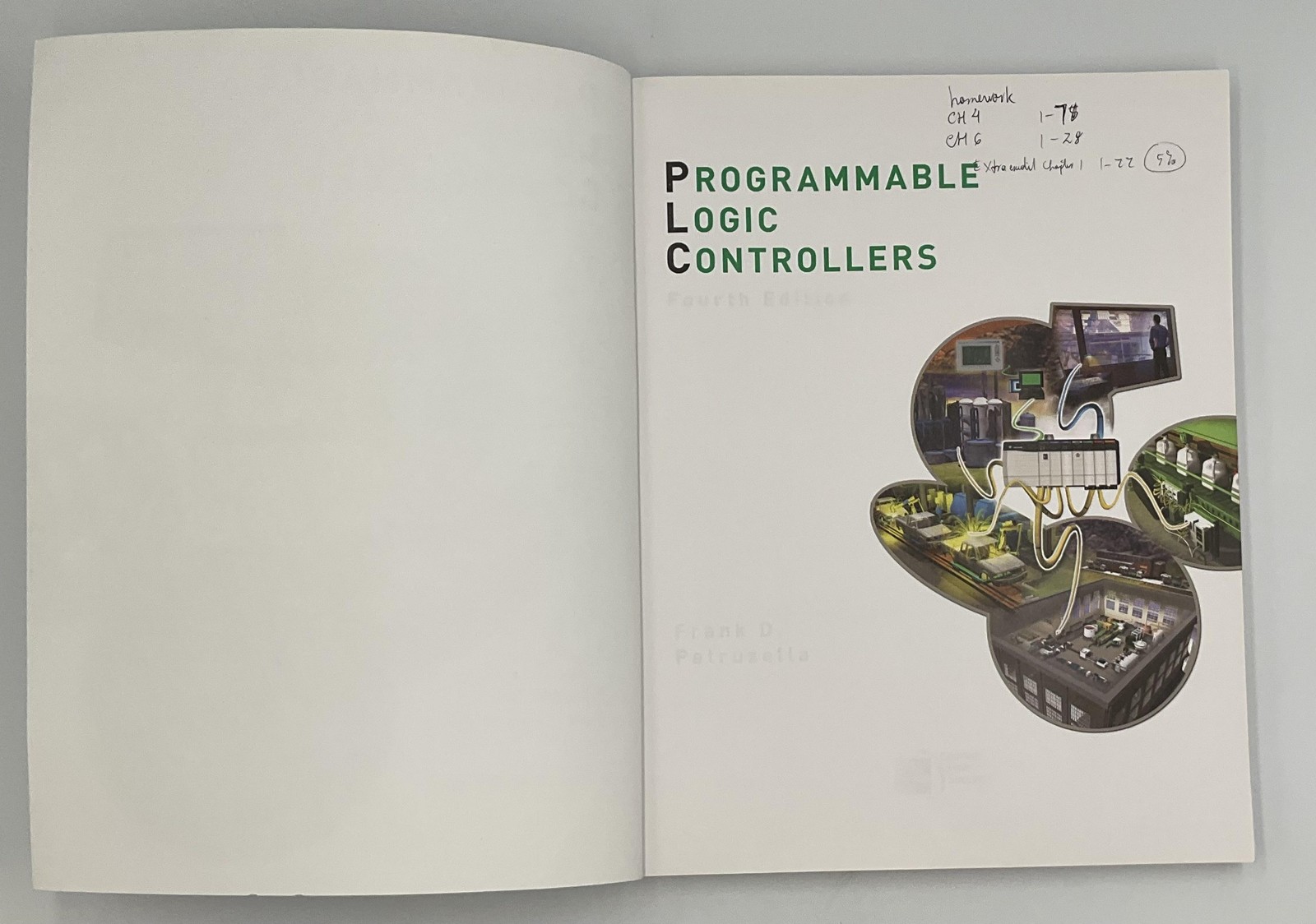 Programmable Logic Controllers Frank D. Petruzella McGraw-Hill White PB 2011 USA
