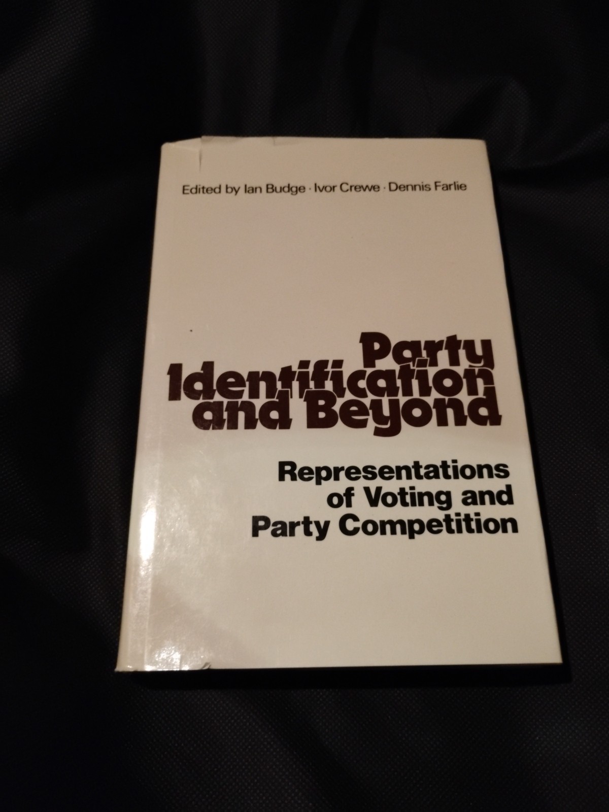 Party Identification and Beyond: Representations of Voting and Party Competition
