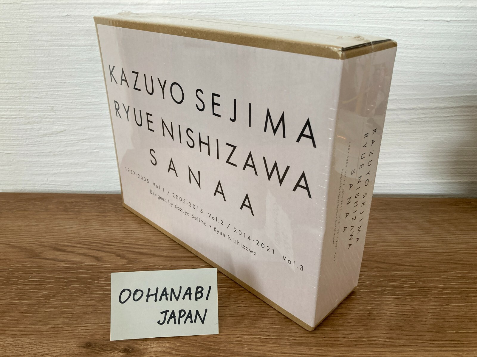 KAZUYO SEJIMA RYUE NISHIZAWA SANAA 1987-2005 /2005-2015 /2014-2021 3 volume set