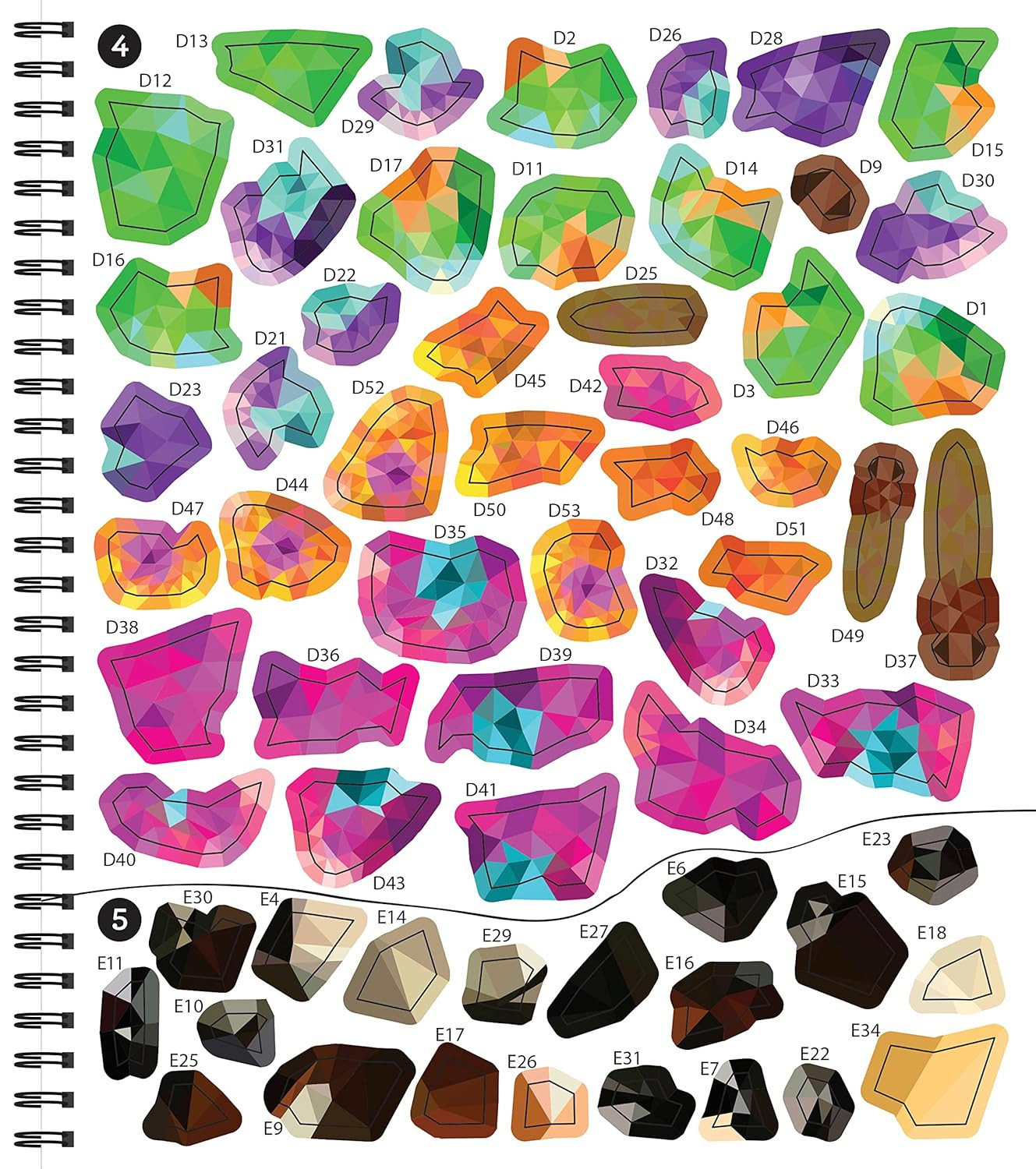 Brain Games – Sticker by Number: Butterflies – 2 Books in 1 (42 Images to Sticke