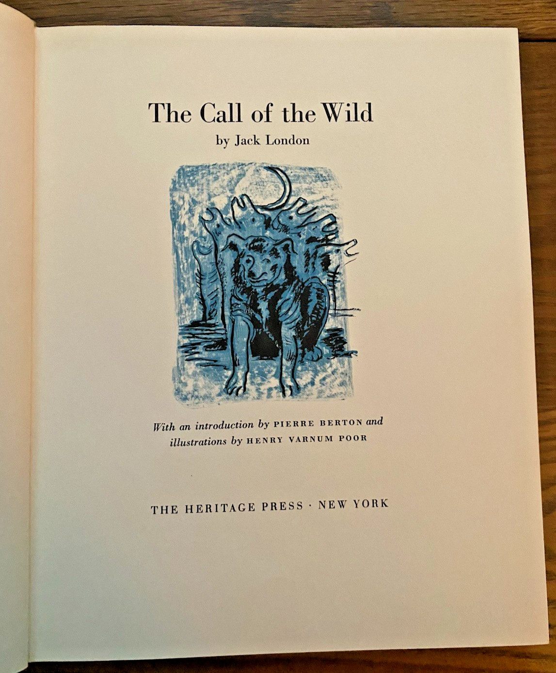 The Call Of The Wild 1960 Jack London Heritage Press HC Slipcase Sandglass