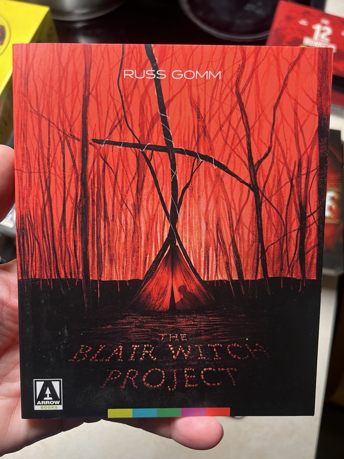 THE BLAIR WITCH PROJECT By Russell Gomm-￼ ARROW VIDEO BOOKS-OOP RARE-LIKE NEW!!!