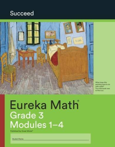 Eureka Math, Succeed, Grade 3 Module 1-4, c. 2015 9781640540873, 164 – GOOD