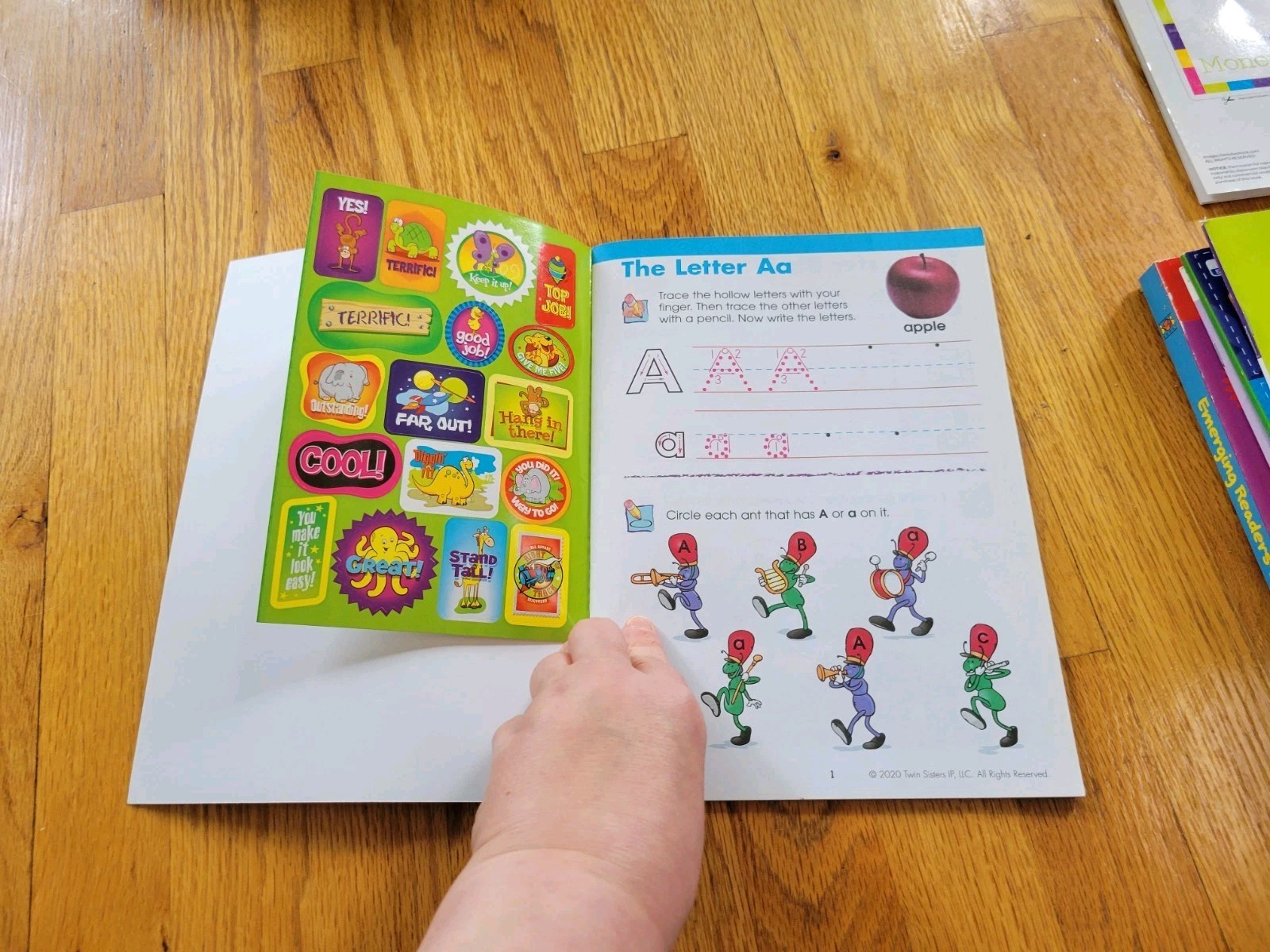 New 7 Learning Workbooks, Phonics, Sounds, Letters, Time&money, Early Reading.