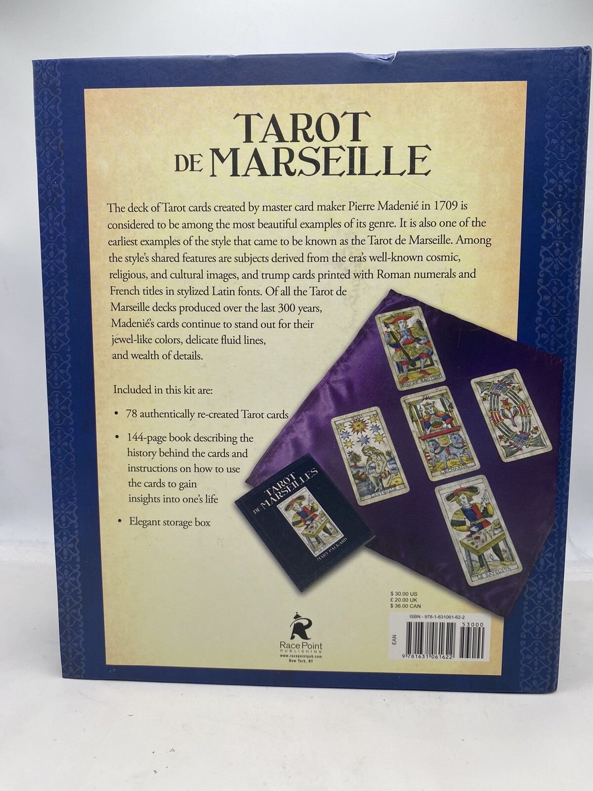 762 Tarot de Marseille by Mary Packard (2015, Merchandise, Other)
