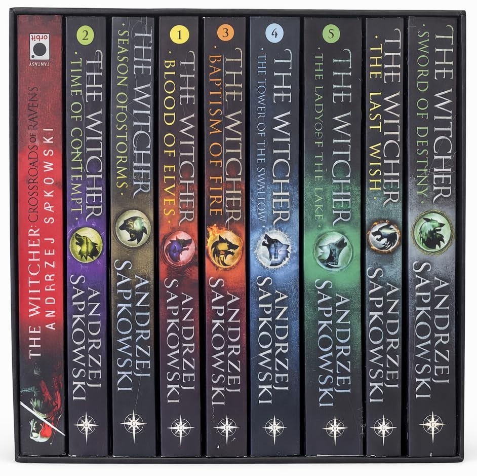 The Complete Witcher Series (8 Books Collection Box Set)