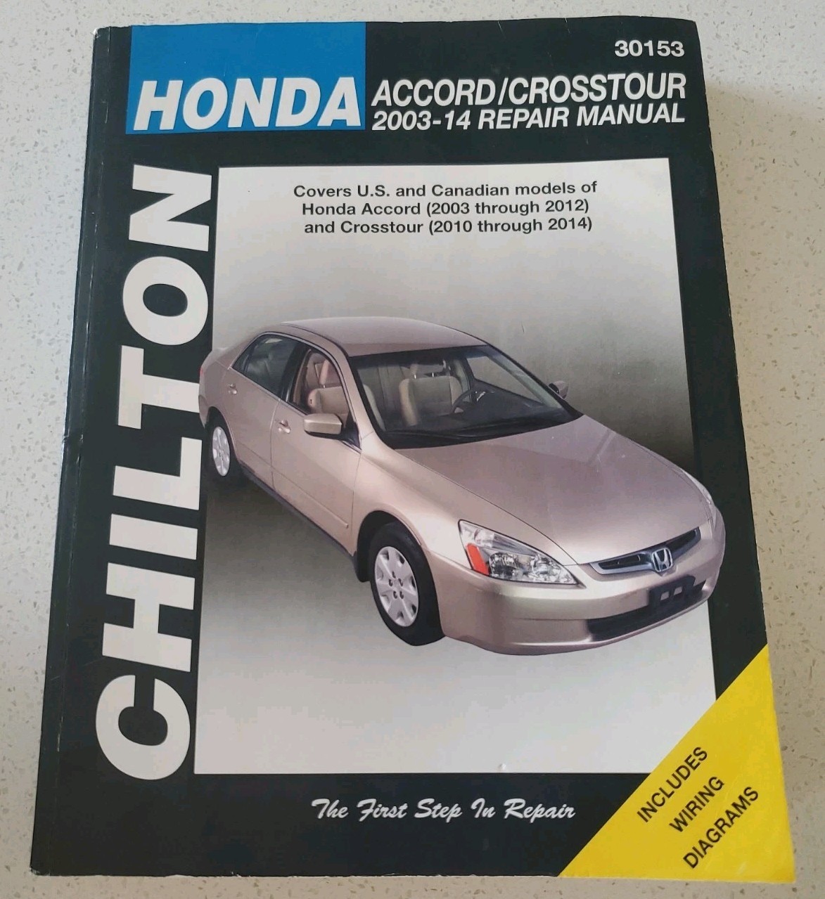 Honda Accord and Crosstour Automotive Repair Manual, 2003-14 by Chilton…