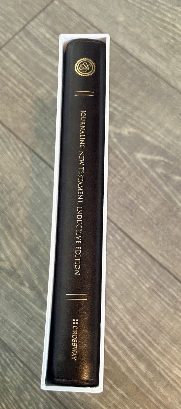 ESV Journaling New Testament : Trutone, Brown/Cordovan, Portfolio